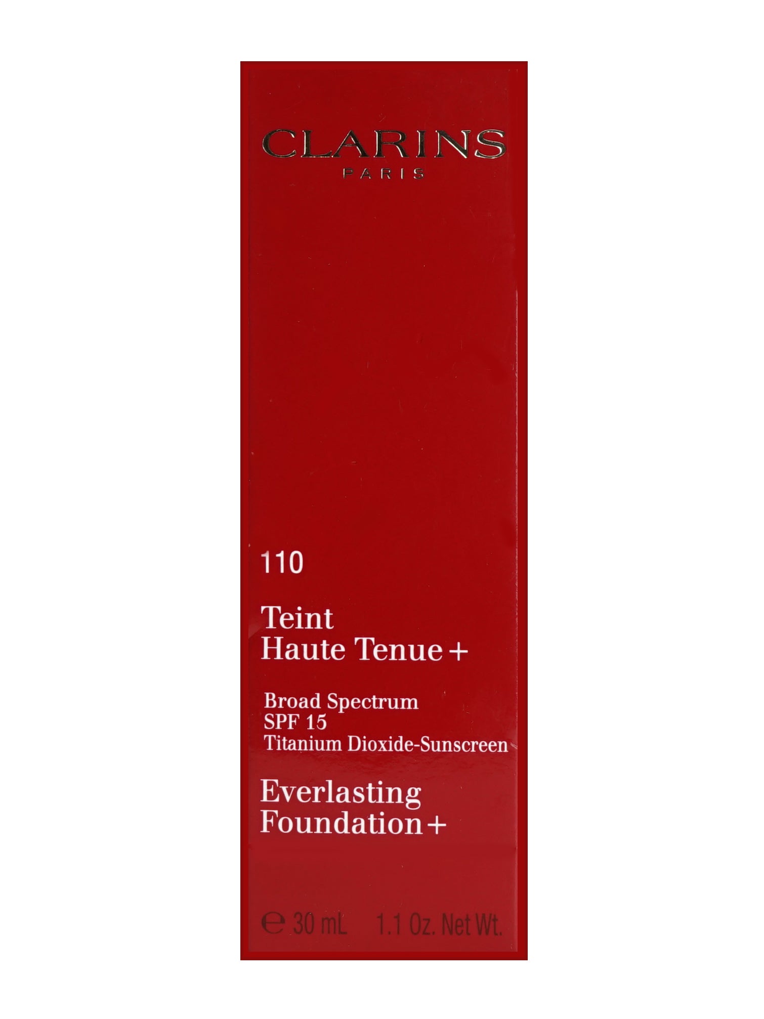 Clarins Teint Haute Tenuet Everlasting Foundation 1.1 OZ - CHOOSE YOUR SHADE