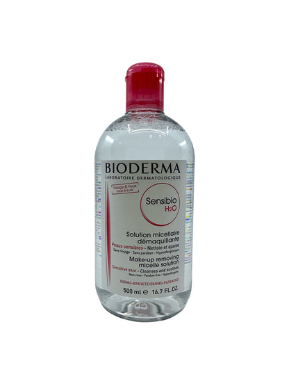 Bioderma Sensibio H2O Micellar Water Makeup Remover Sensitive Skin 16.7 OZ