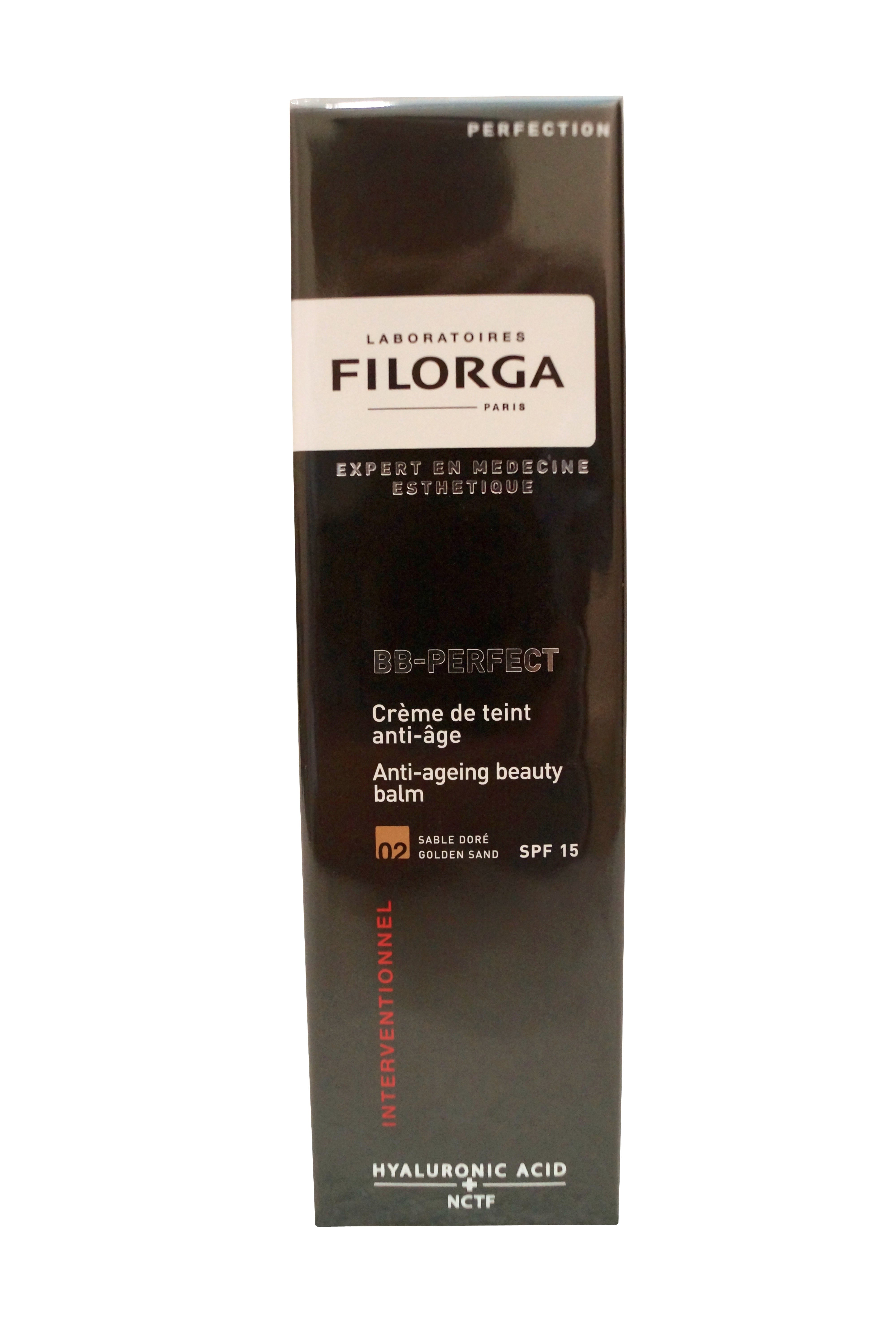 Filorga BB-Perfect SPF 15 Anti-Ageing Complexion Cream 30ml Tint: 02 Gold Sand