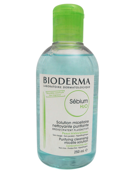 Bioderma Sebium H2O Purifying Micellar Solution Combination & Oily Skin 8.4 OZ