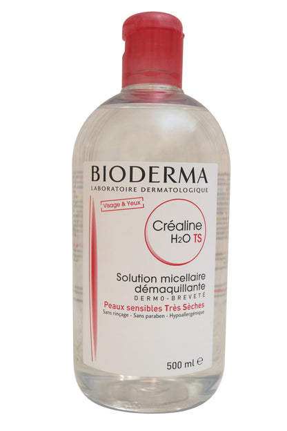 Bioderma Crealine TS H2O Micelle Solution, 16.91 Fluid Ounce