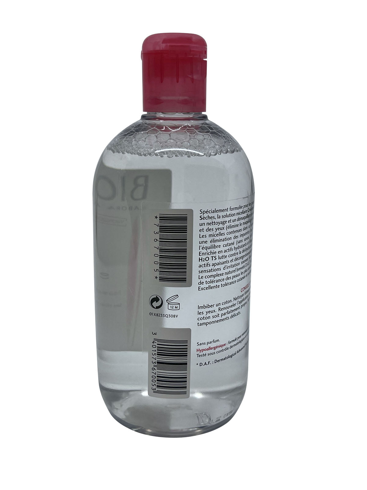 Bioderma Crealine TS H2O Micelle Solution, 16.91 Fluid Ounce