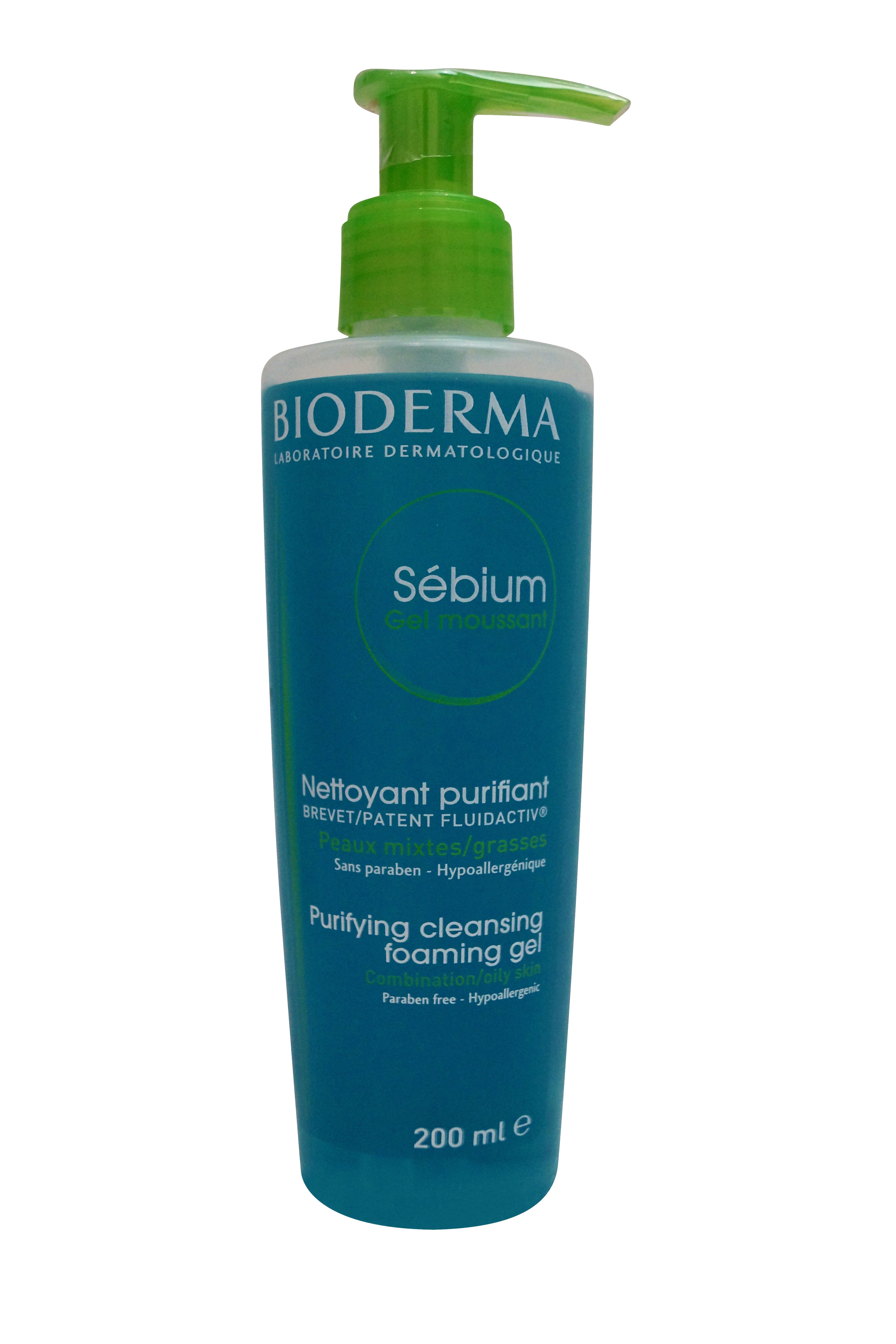 Bioderma Sebium Foaming gel 200 ml.