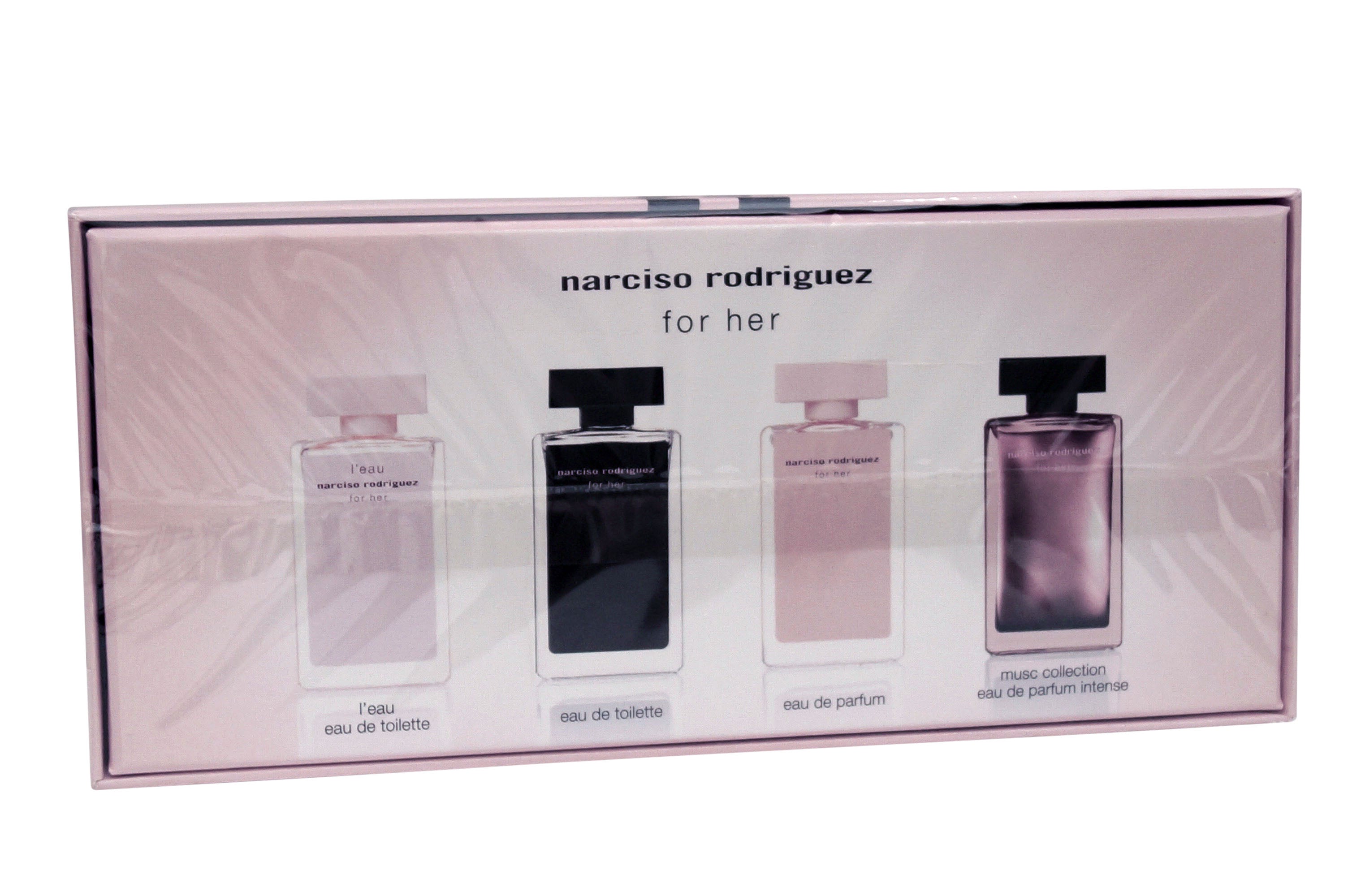 Narciso Rodriguez Mini Coffret for Women, 4 x 0.25 oz.