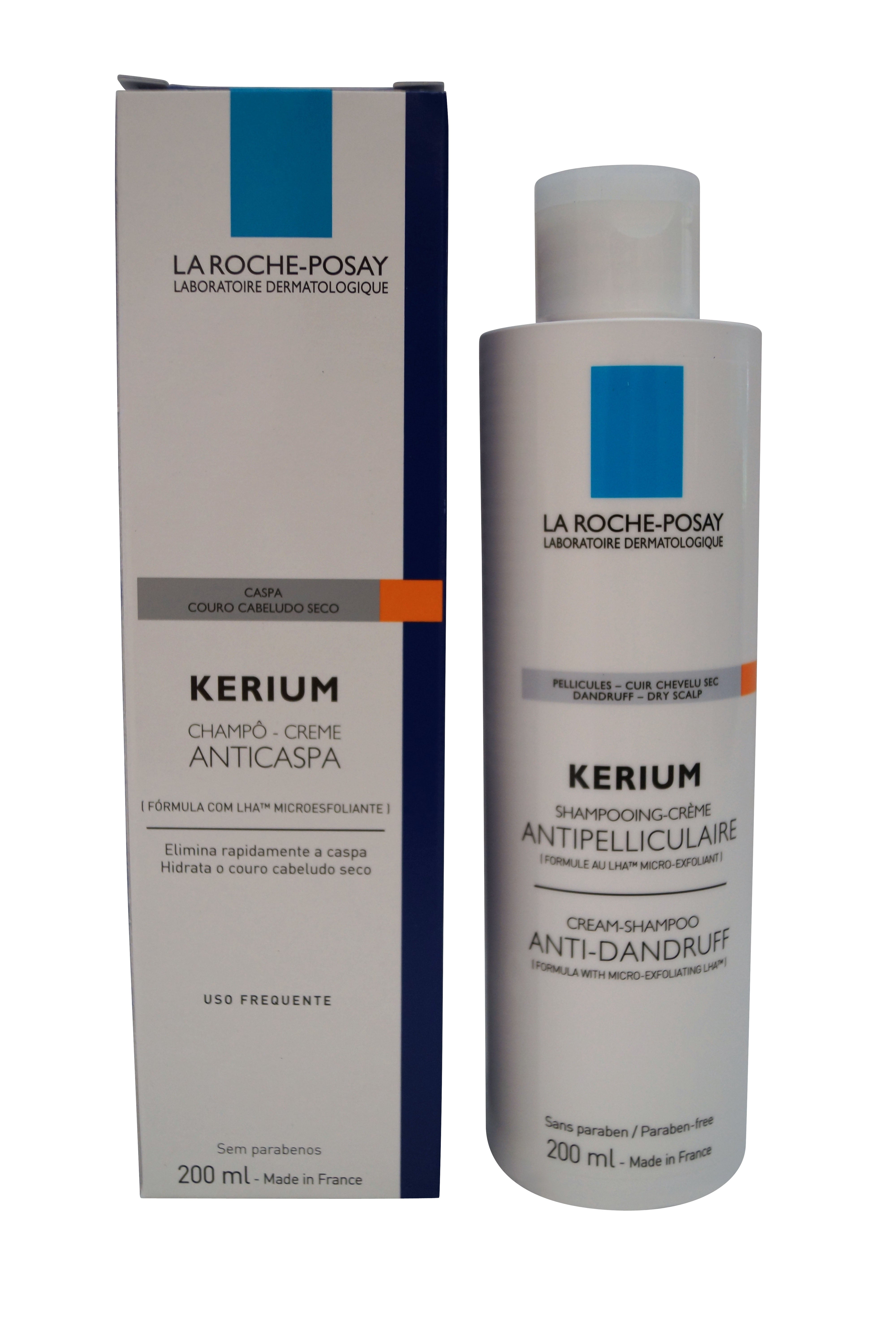 La Roche-Posay Kerium Dry Anti-Dandruff Cream Shampoo 200 ml