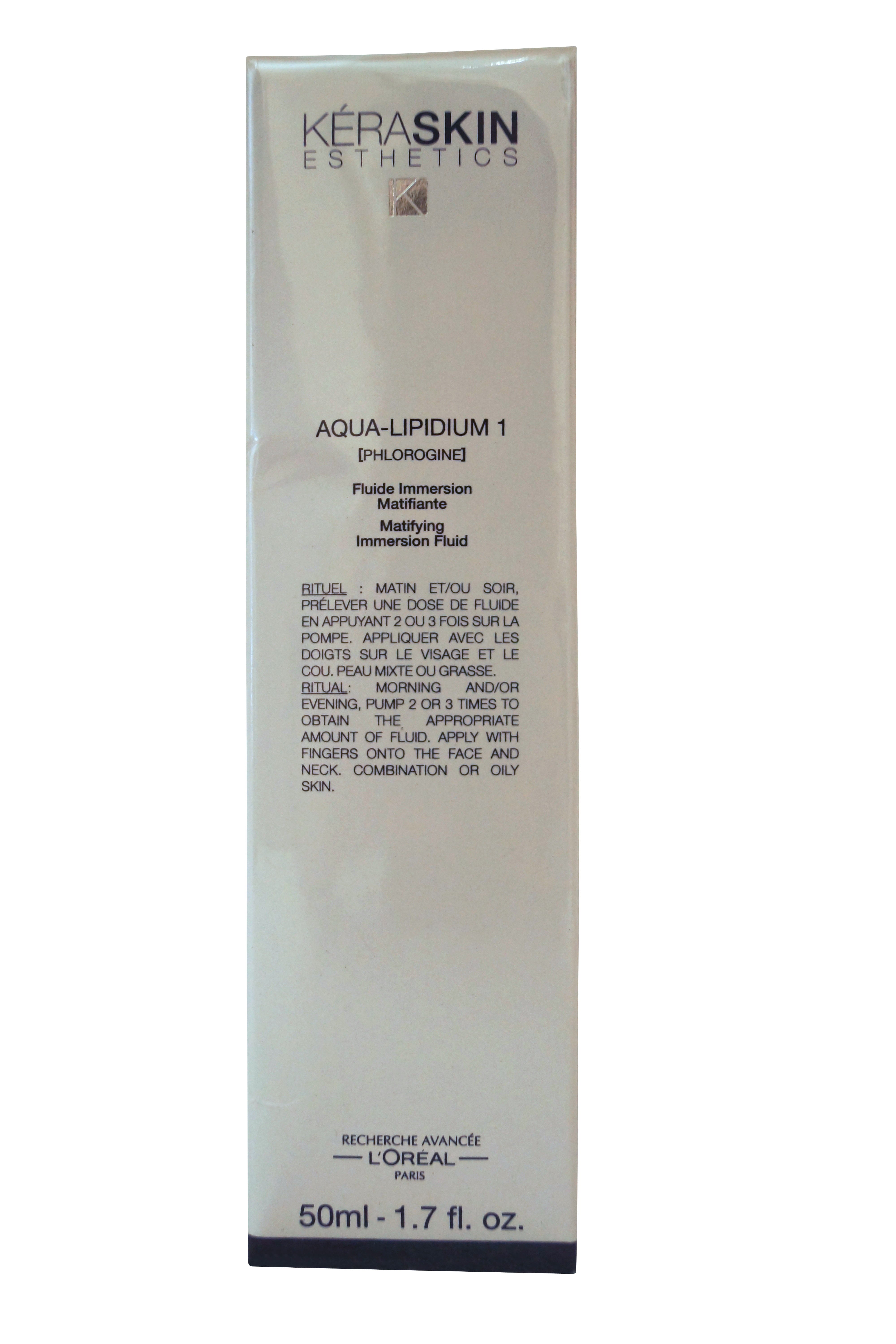 Keraskin Esthetics Aqua-Lipidium 1 Matifying Immersion Fluid 50 ml 1.7 oz