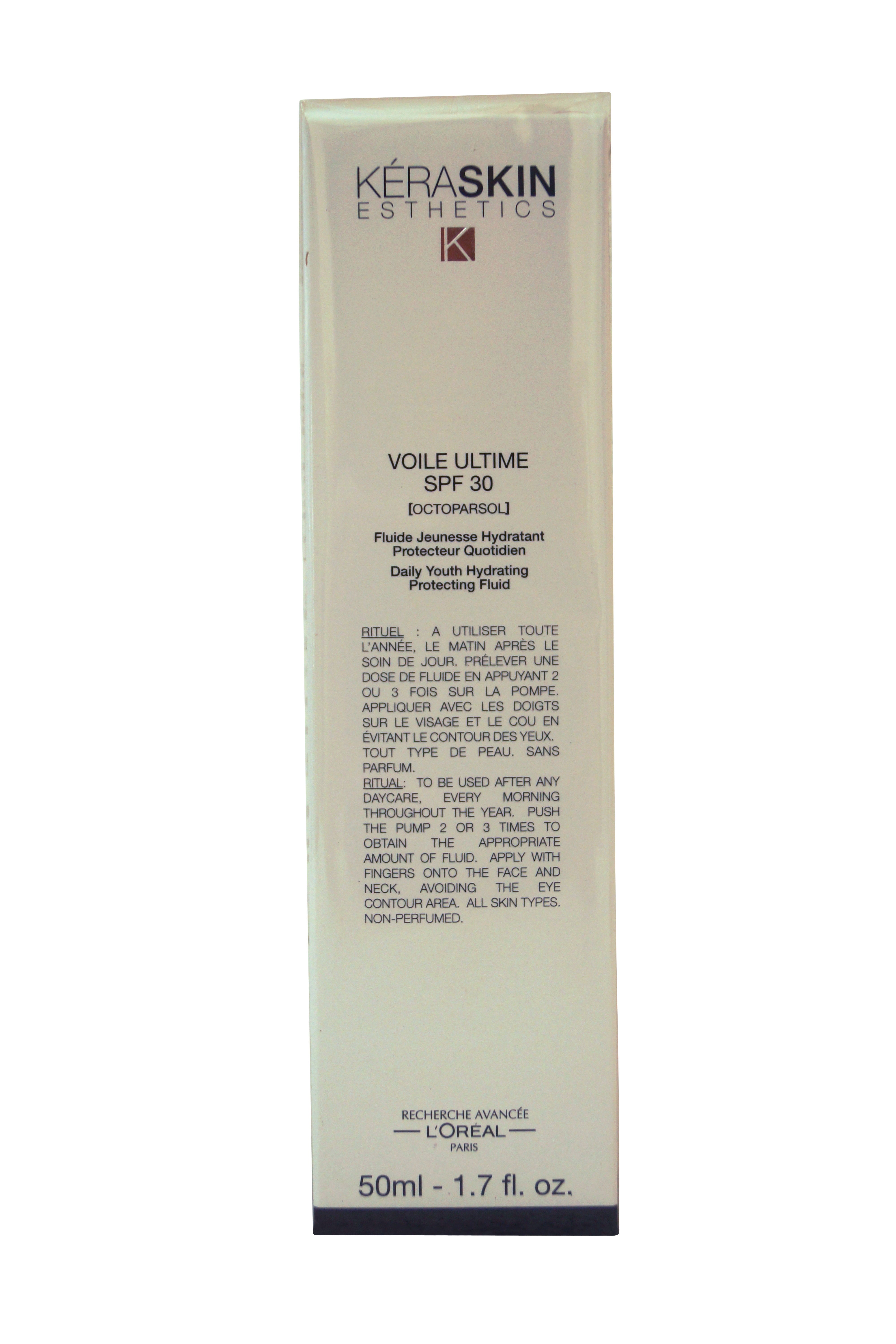 Keraskin Esthetics Voile Ultime SPF 30 Daily Youth Hydrating Protecting 1.7 oz