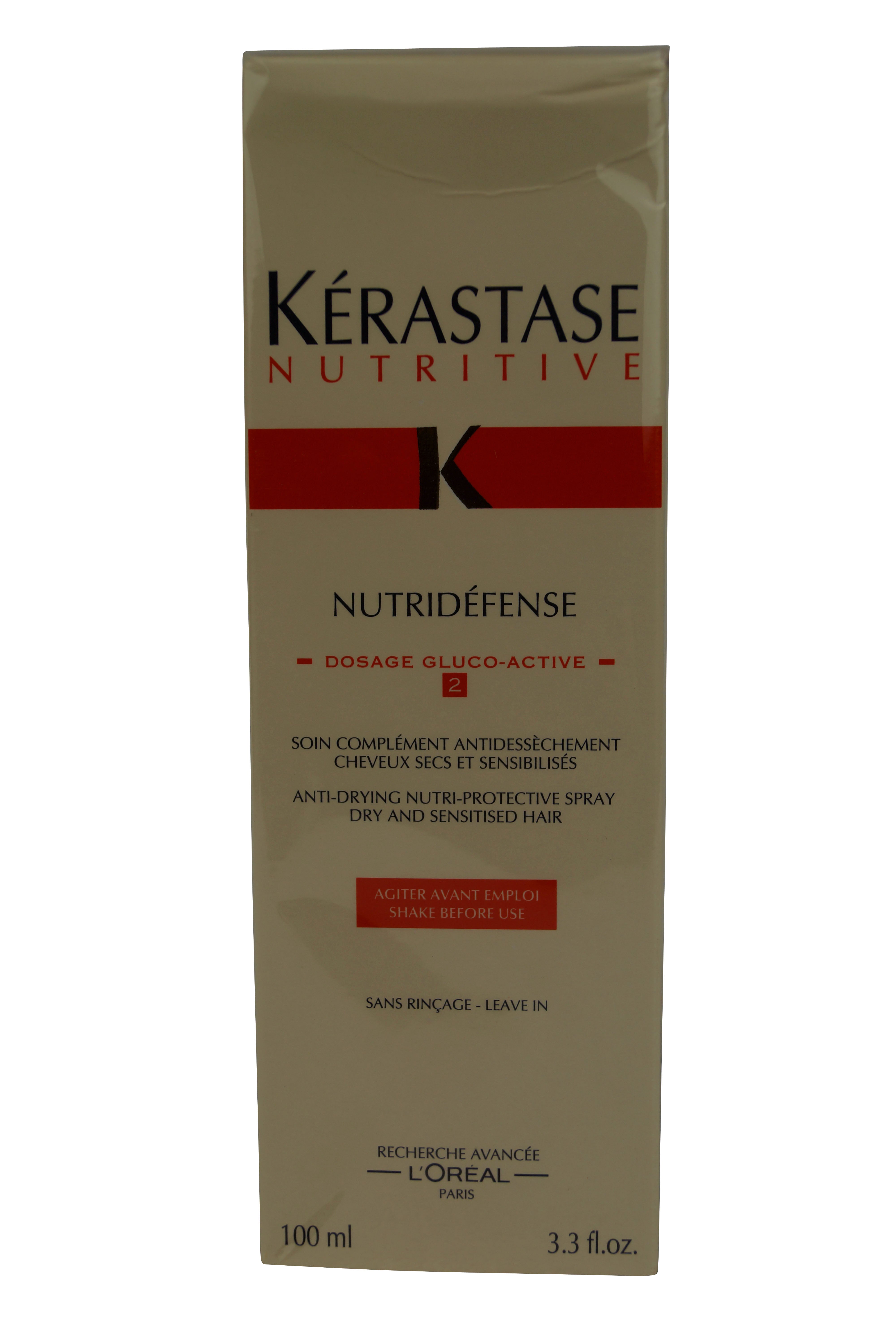 Kerastase Nutrive Nutridefense Anti Drying Protective Spray 3.3 oz