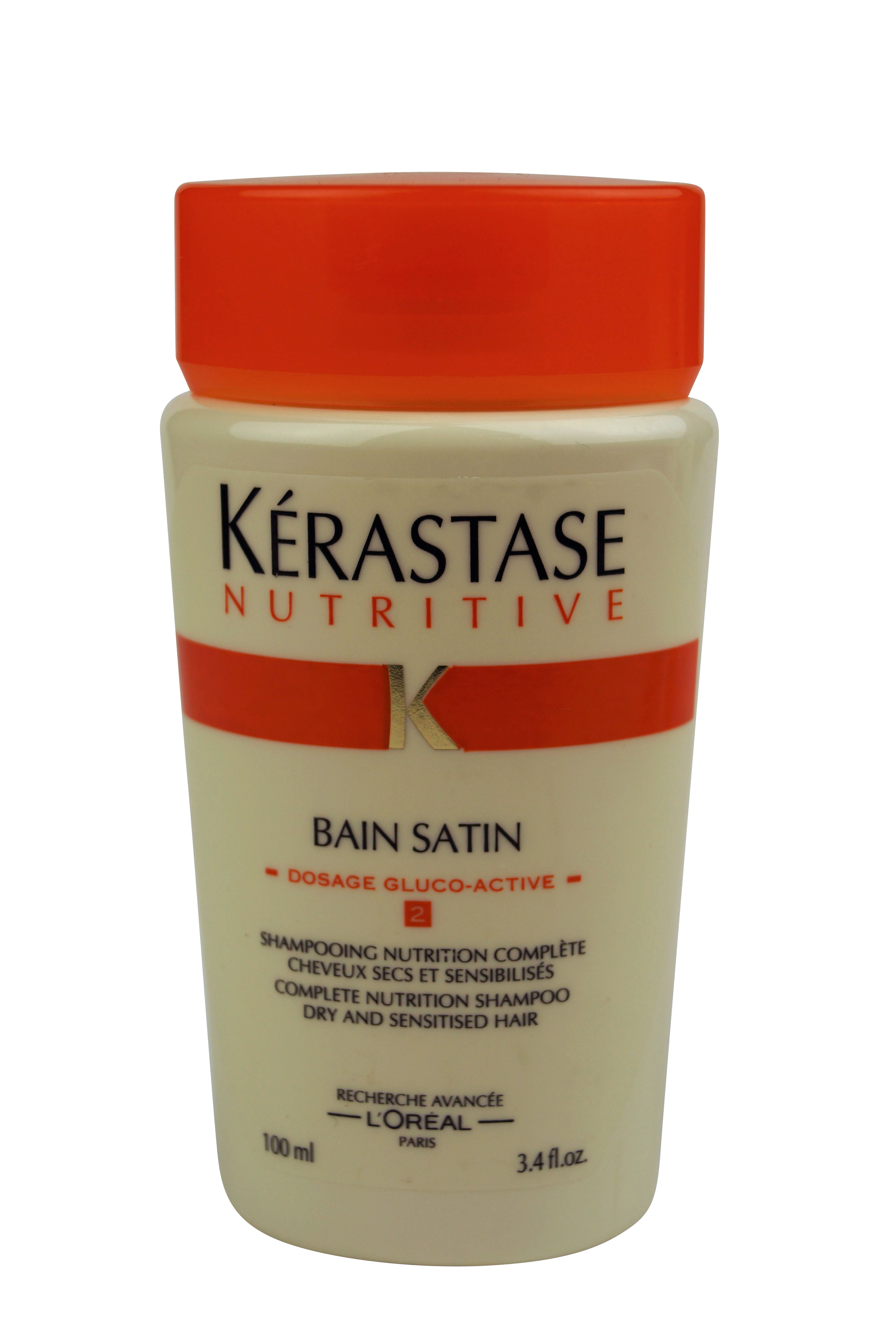 Kerastase Bain Satin #2 Shampoo 3.4 oz Travel Size Bottle