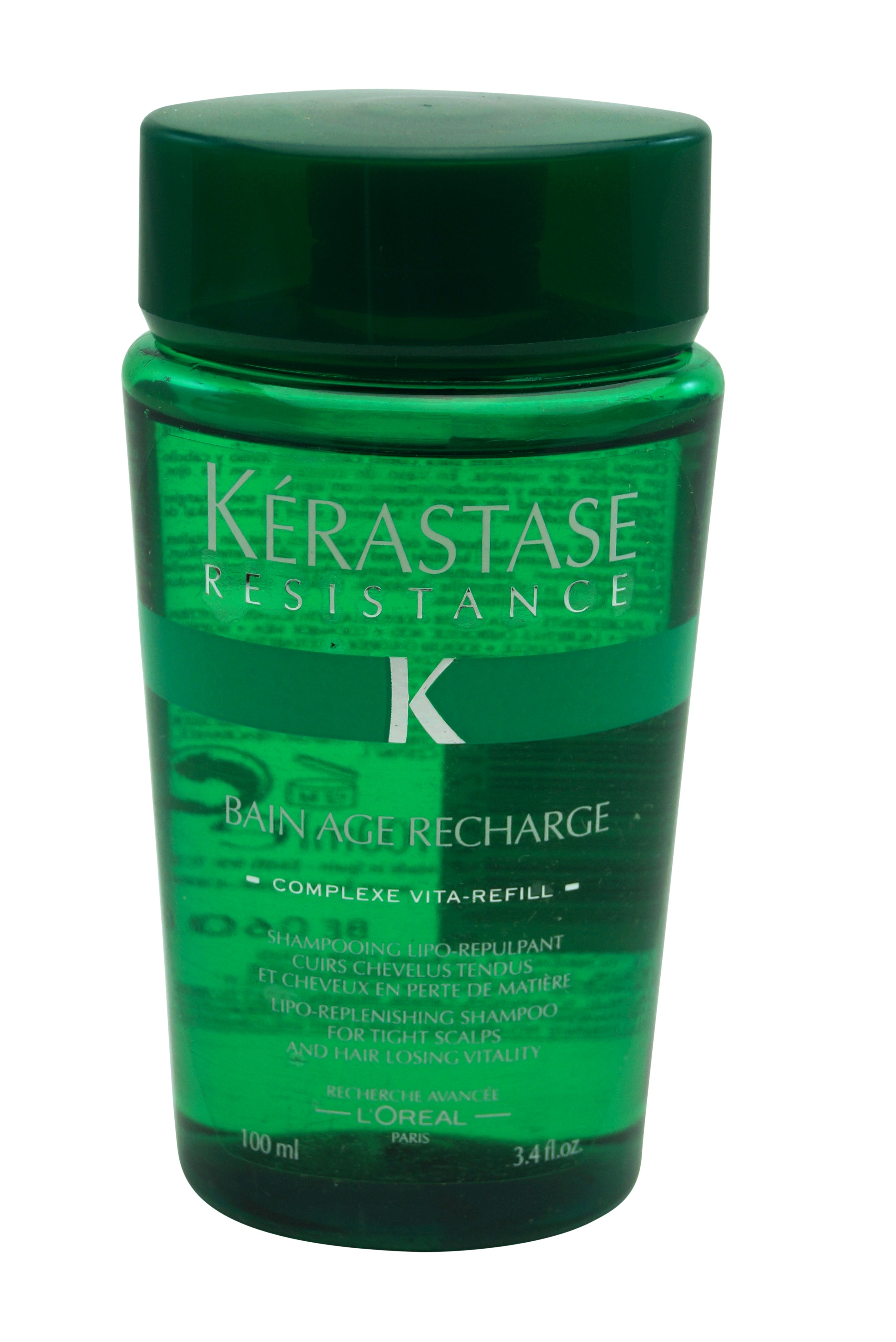 Kerastase Bain Age Recharge Shampoo 3.4 oz Travel Size Bottle