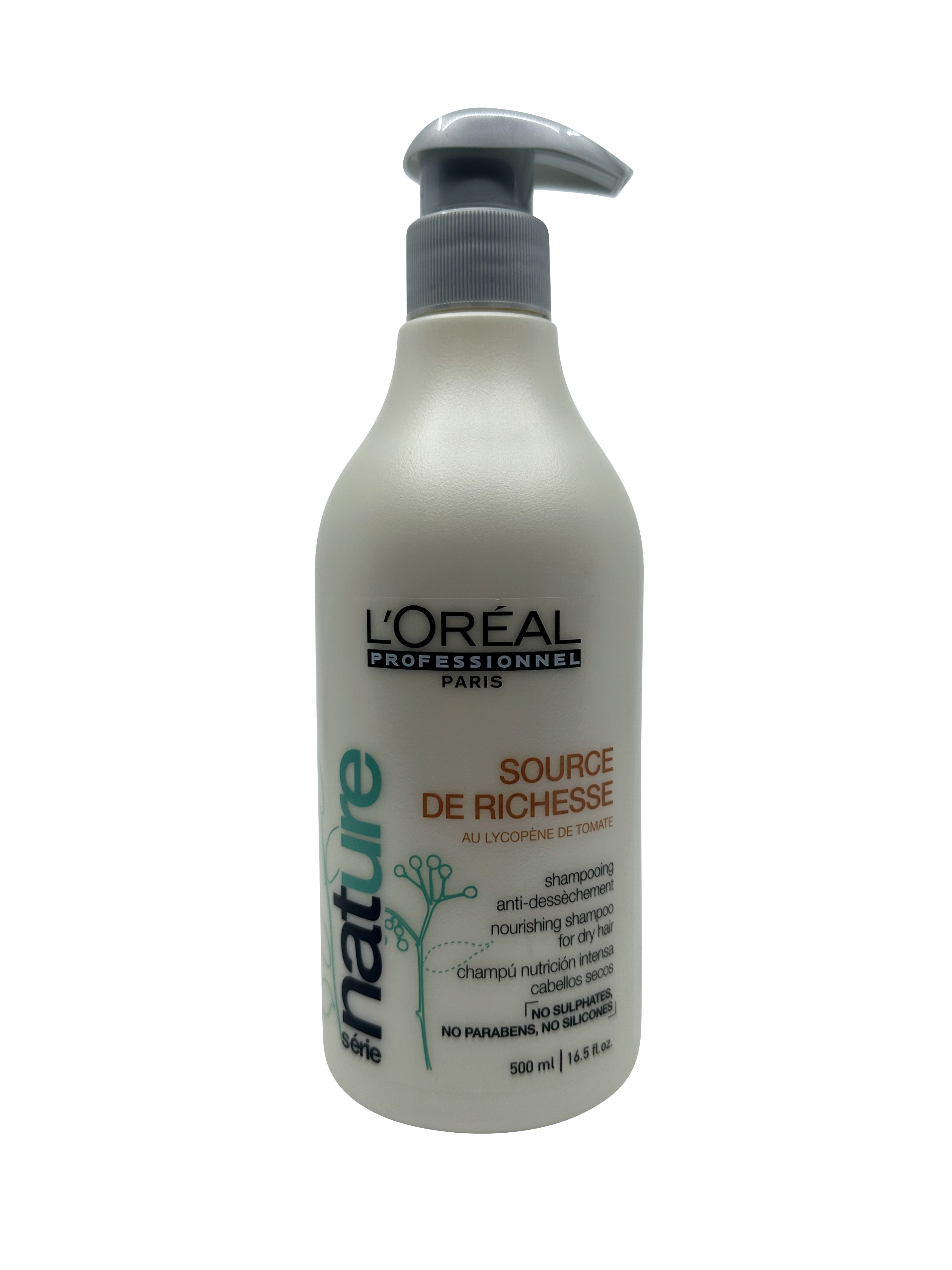 L'Oreal Professionel Source de Richesse Shampoo Dry Hair  16.5 OZ