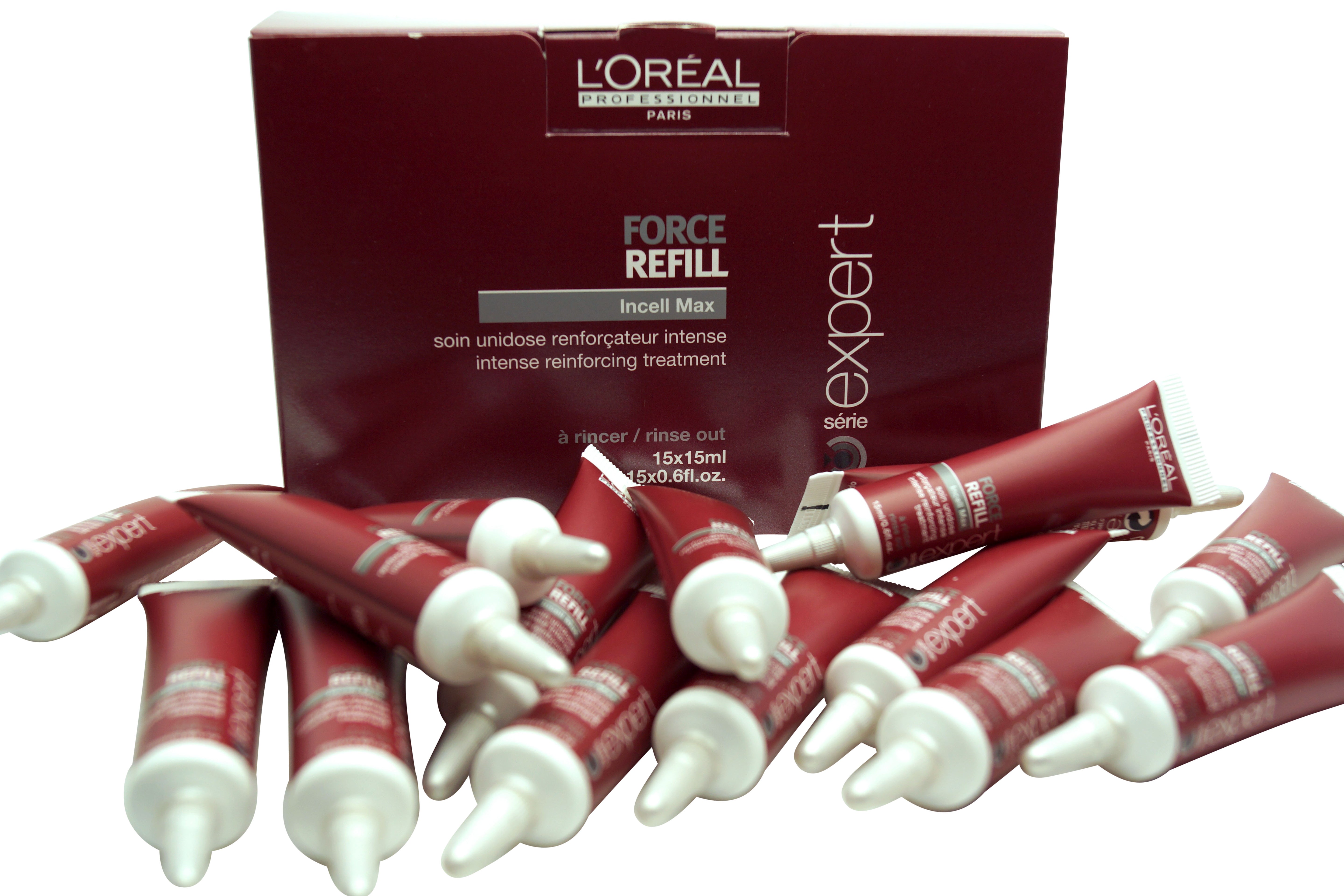 L'Oreal Professional Serie Expert Force Refill Incell Max Intense 15 x 0.6 oz.