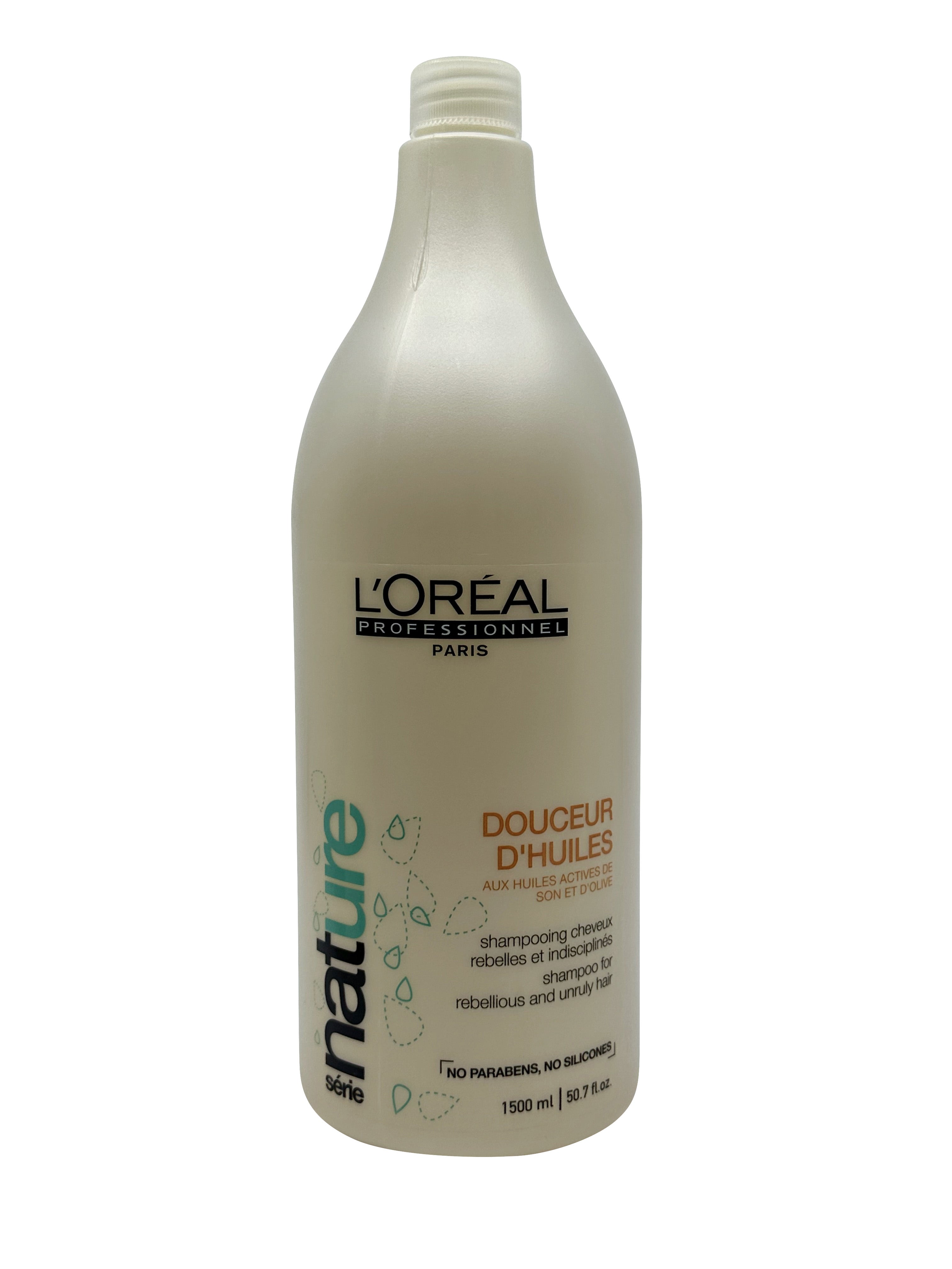 L'Oreal Professional Duoceur D'Huiles Shampoo Rebellious & Unruly Hair 50.7 OZ