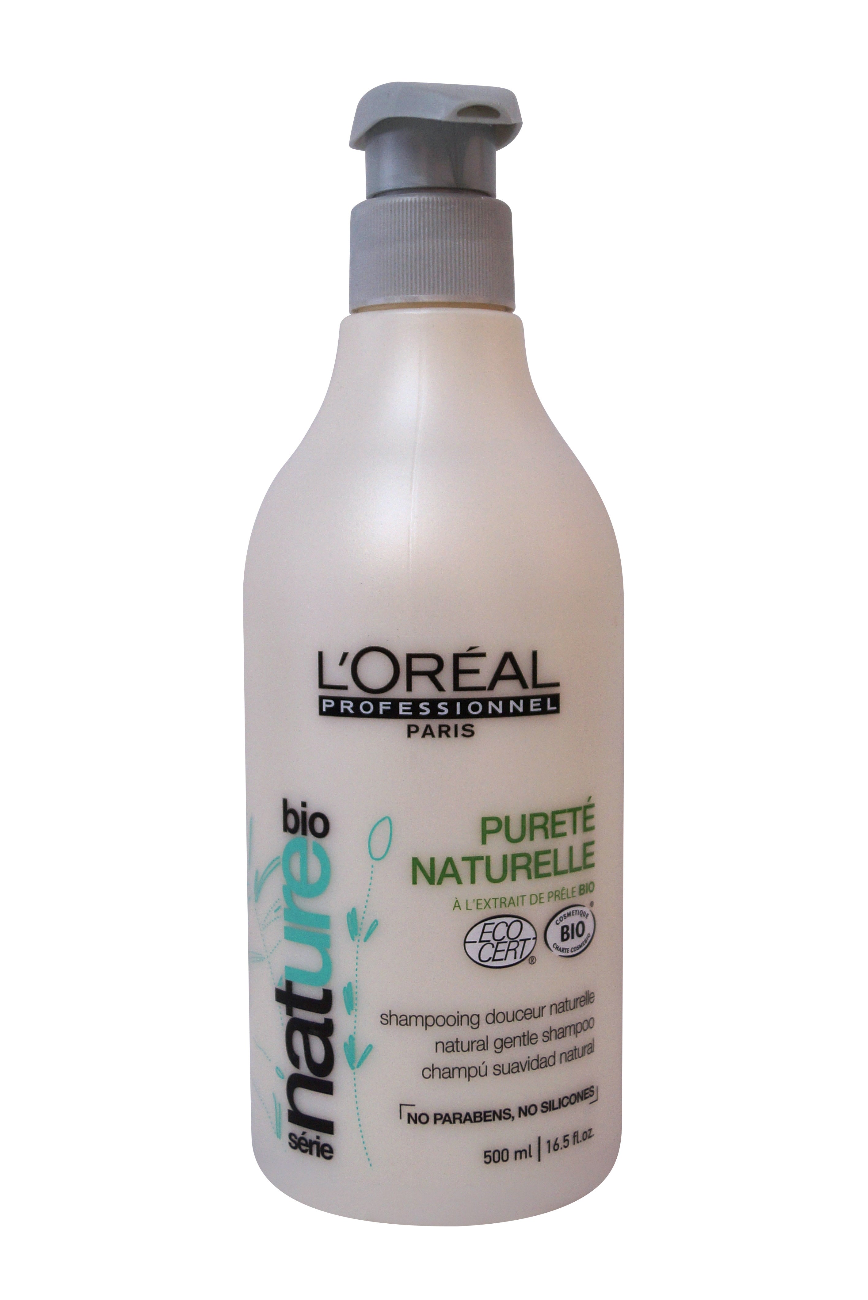 L'Oreal Purete Naturelle Shampoo 500 ml 16.9 oz