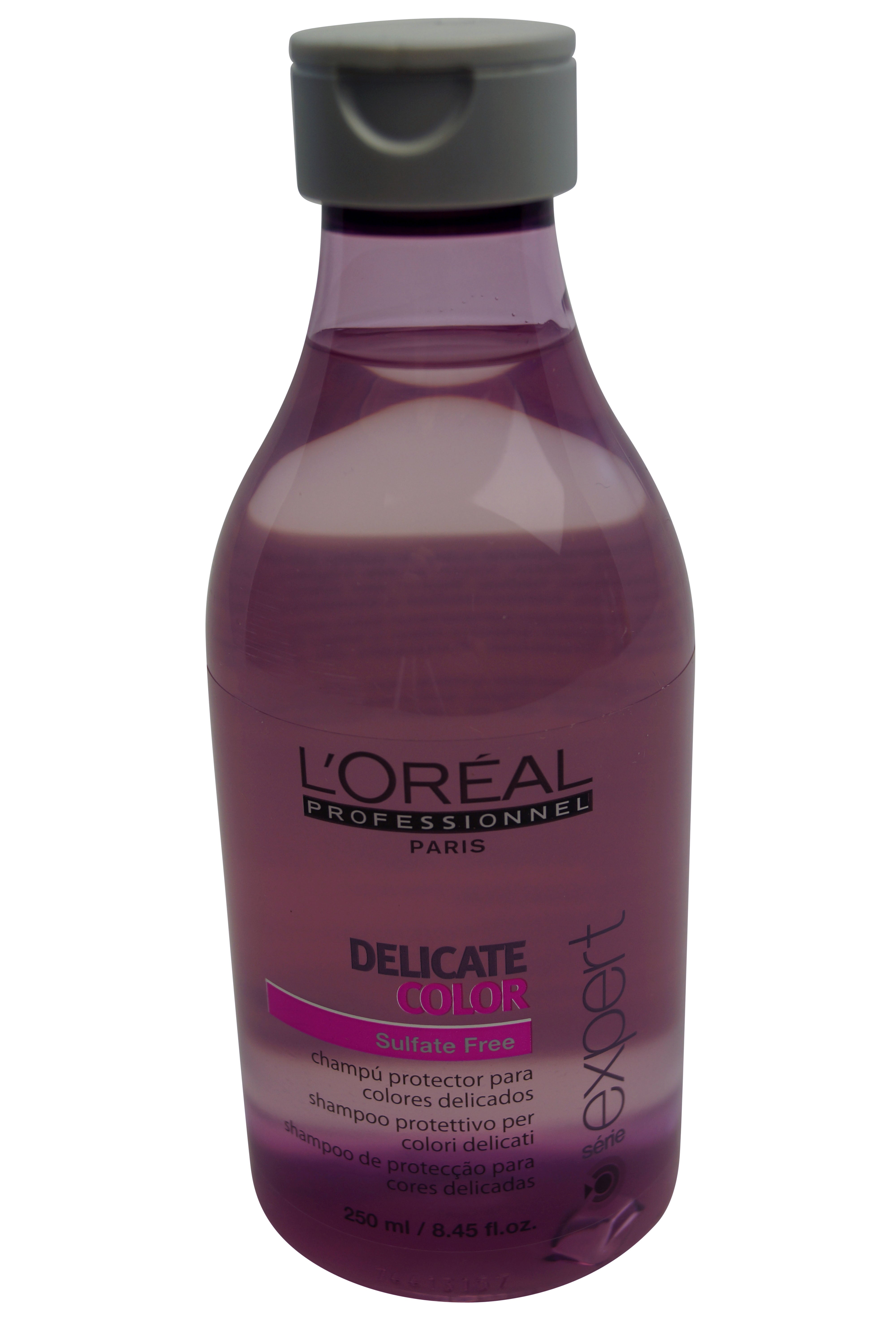 L'Oreal Paris Delicate Color Sulfate Free Shampoo for Vibrant Shades 8.45 oz