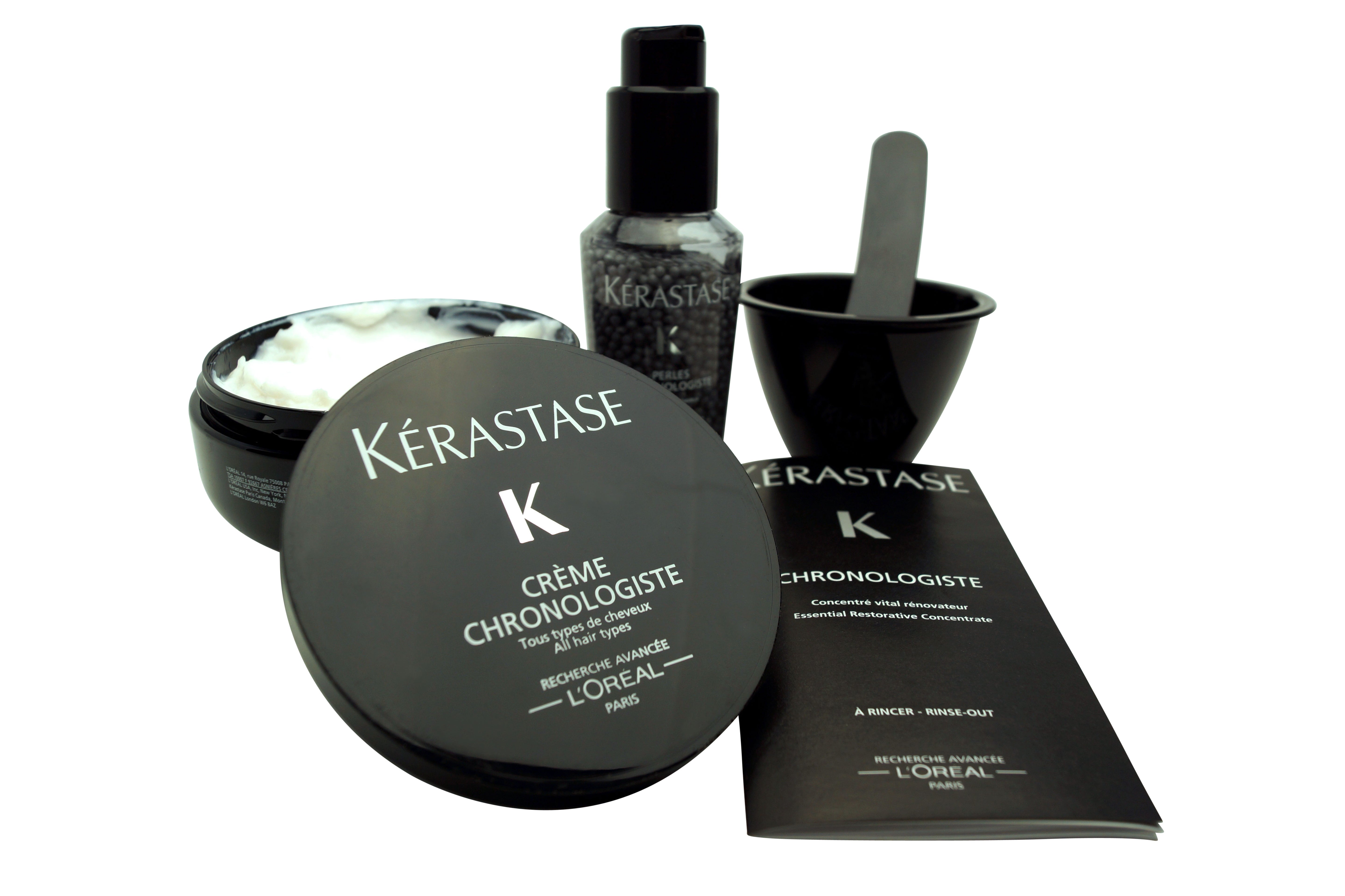 Kerastase Chronologiste Set Cream 6.8 oz Pearls 1.7 oz Haircare Treatment Set