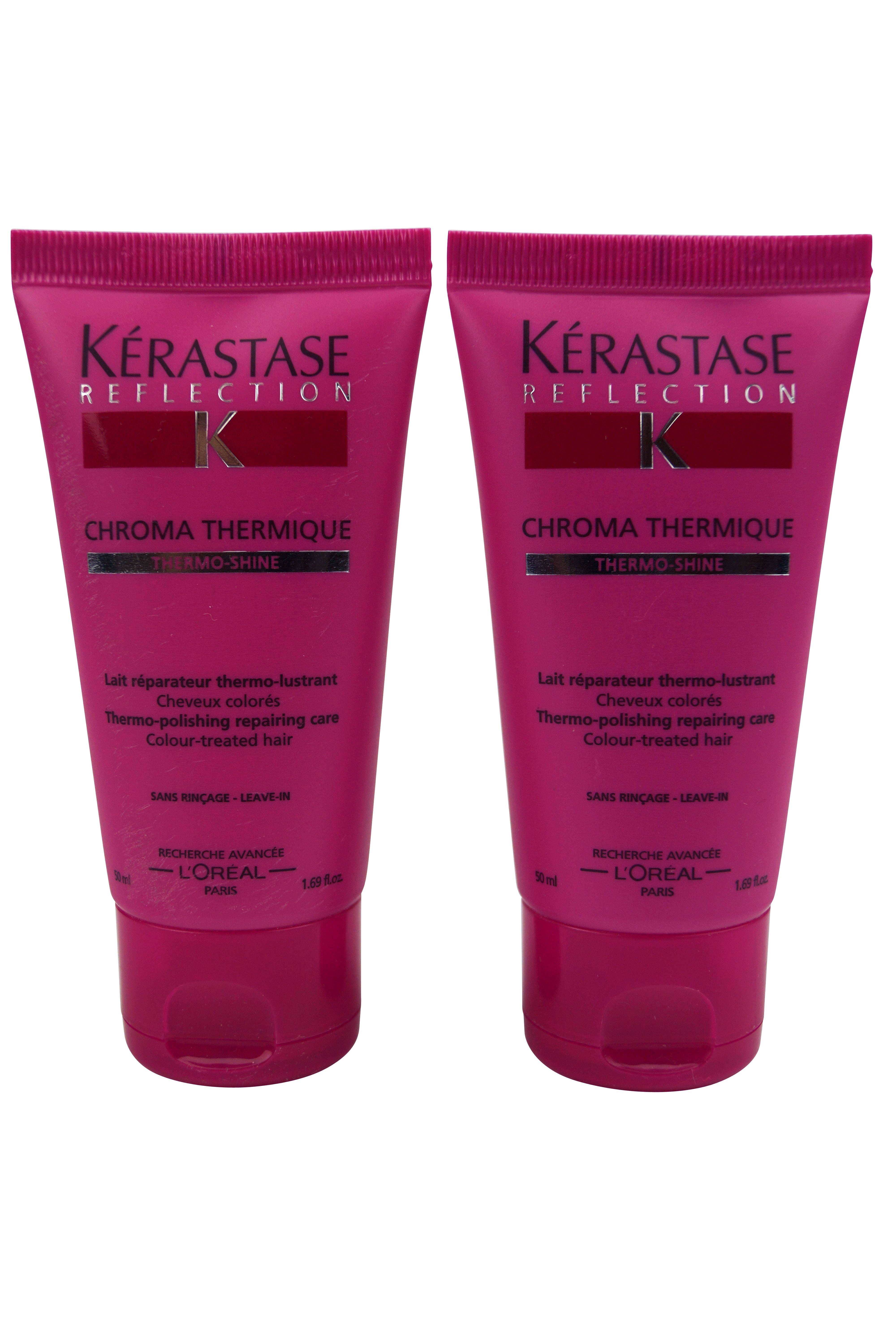 Kerastase Chroma Thermique 1.69 oz Travel Set of Two Bottles