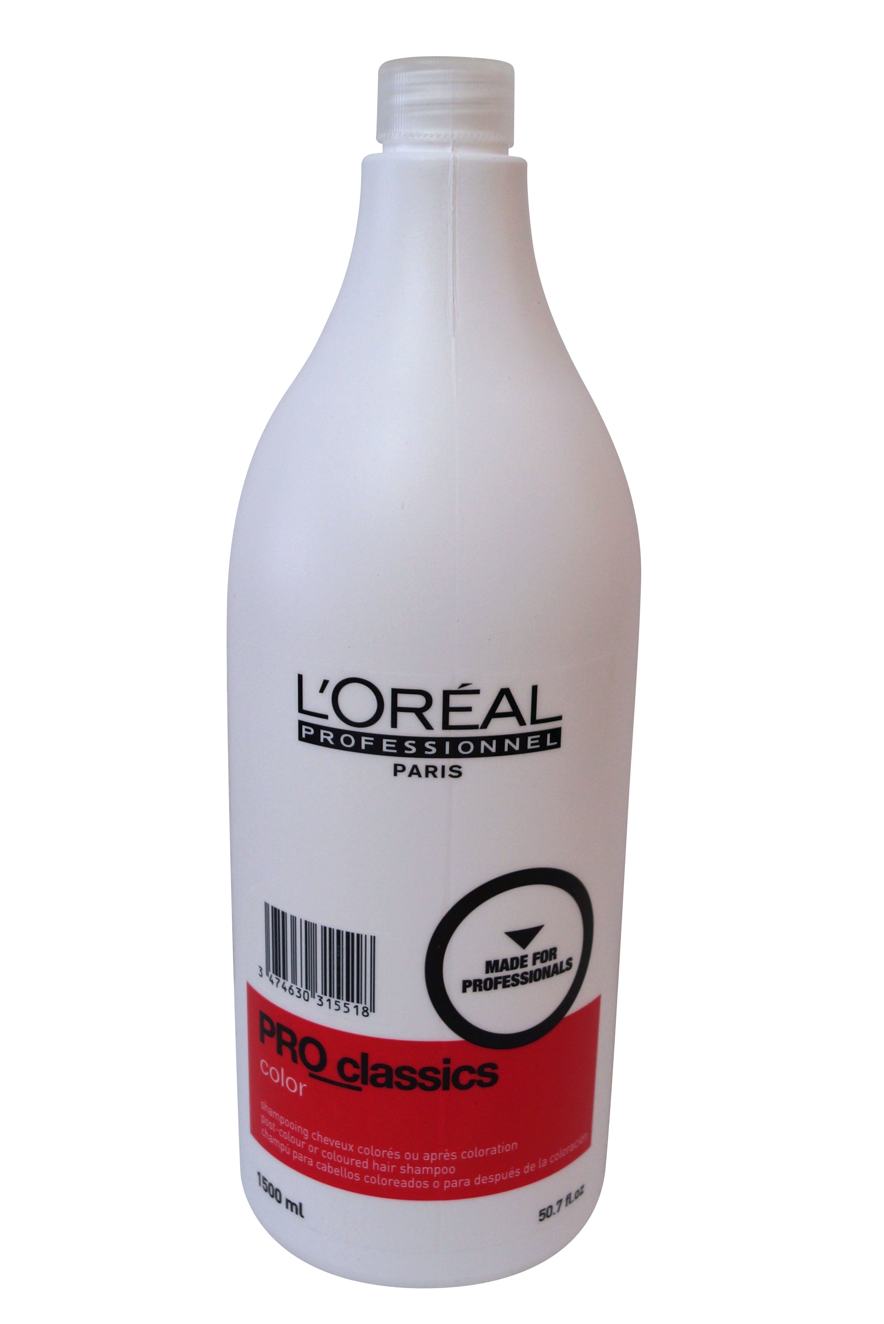 L'Oreal Pro Classics Color Shampoo 1500 ml 50.7 oz