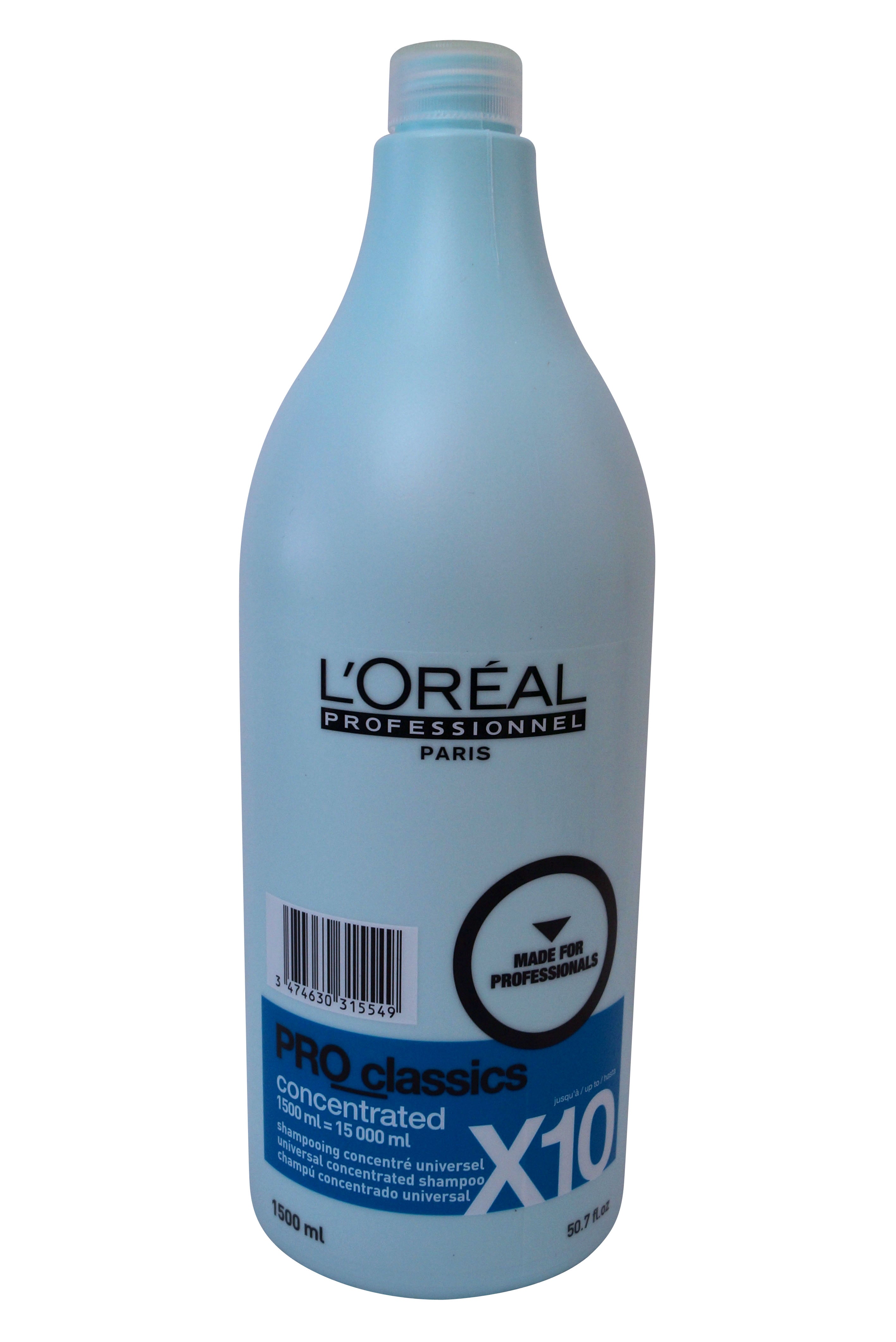 L'Oreal Pro Classics Concentrated Shampoo 1500 ml 50.7 oz