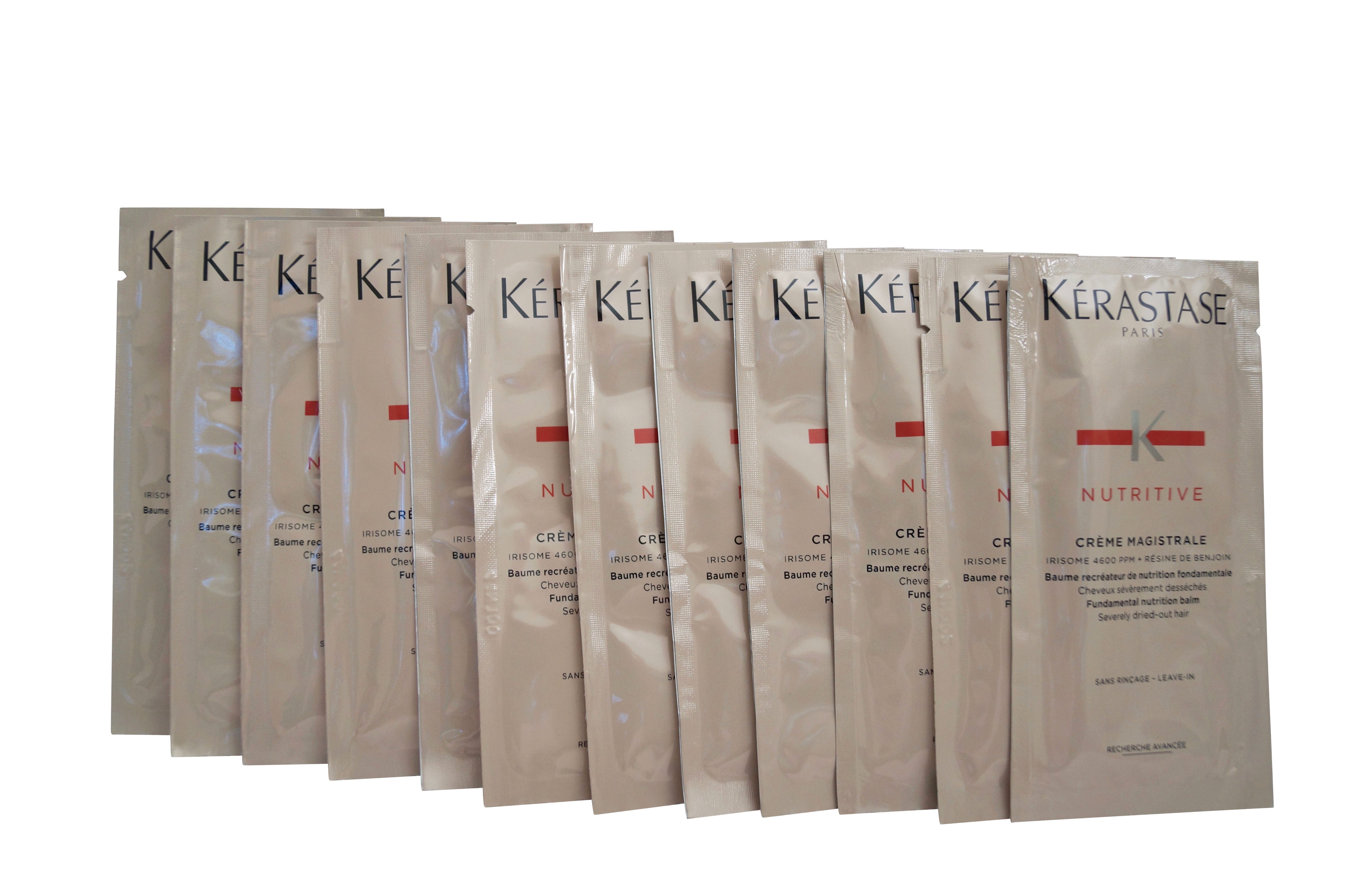 Kerastase Creme Magistral Fundamental Nutrition Balm Travel Sachets 0.34 OZ x 12