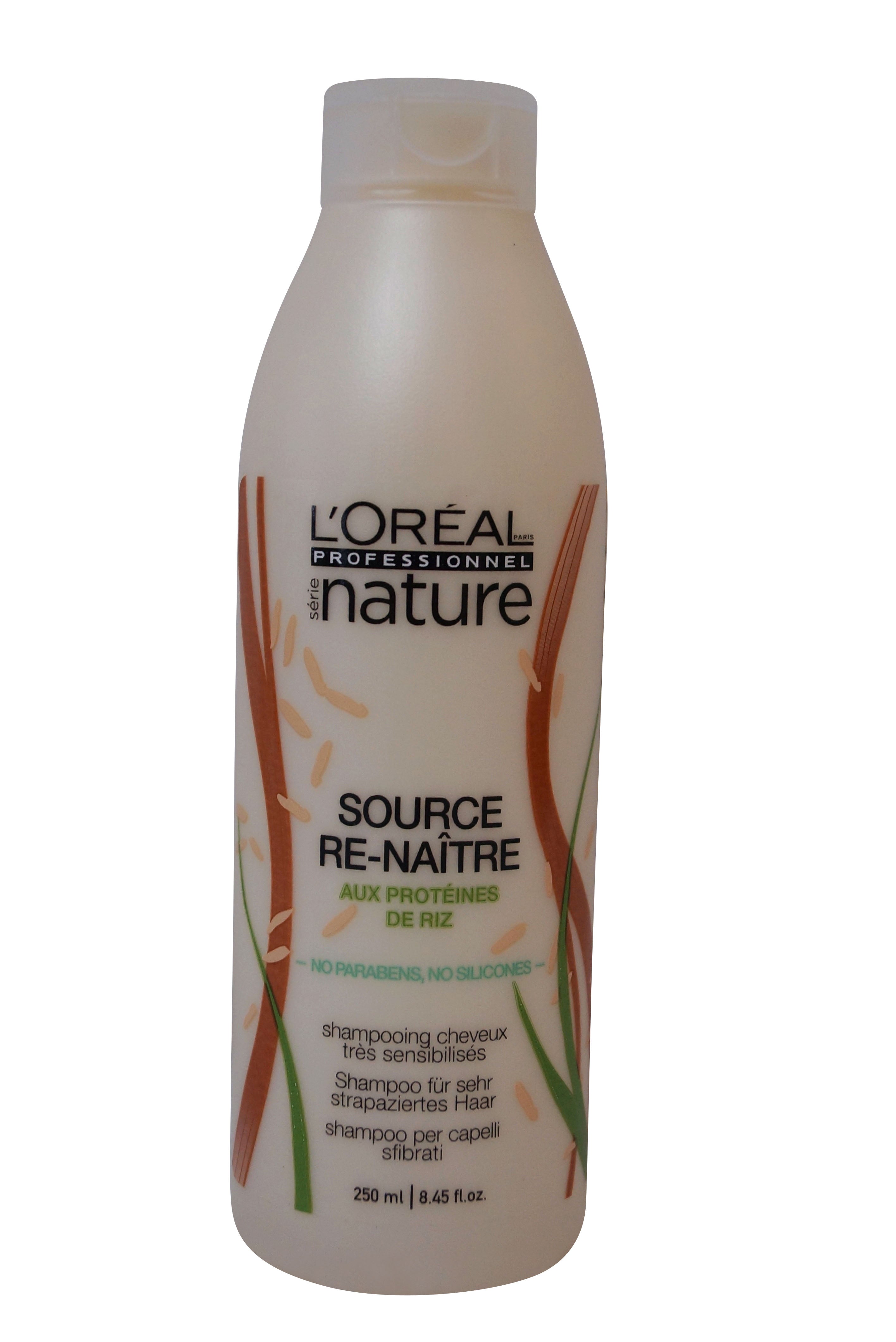 L'Oreal Nature Source Re-Naitre Shampoo 250 ml 8.45 oz