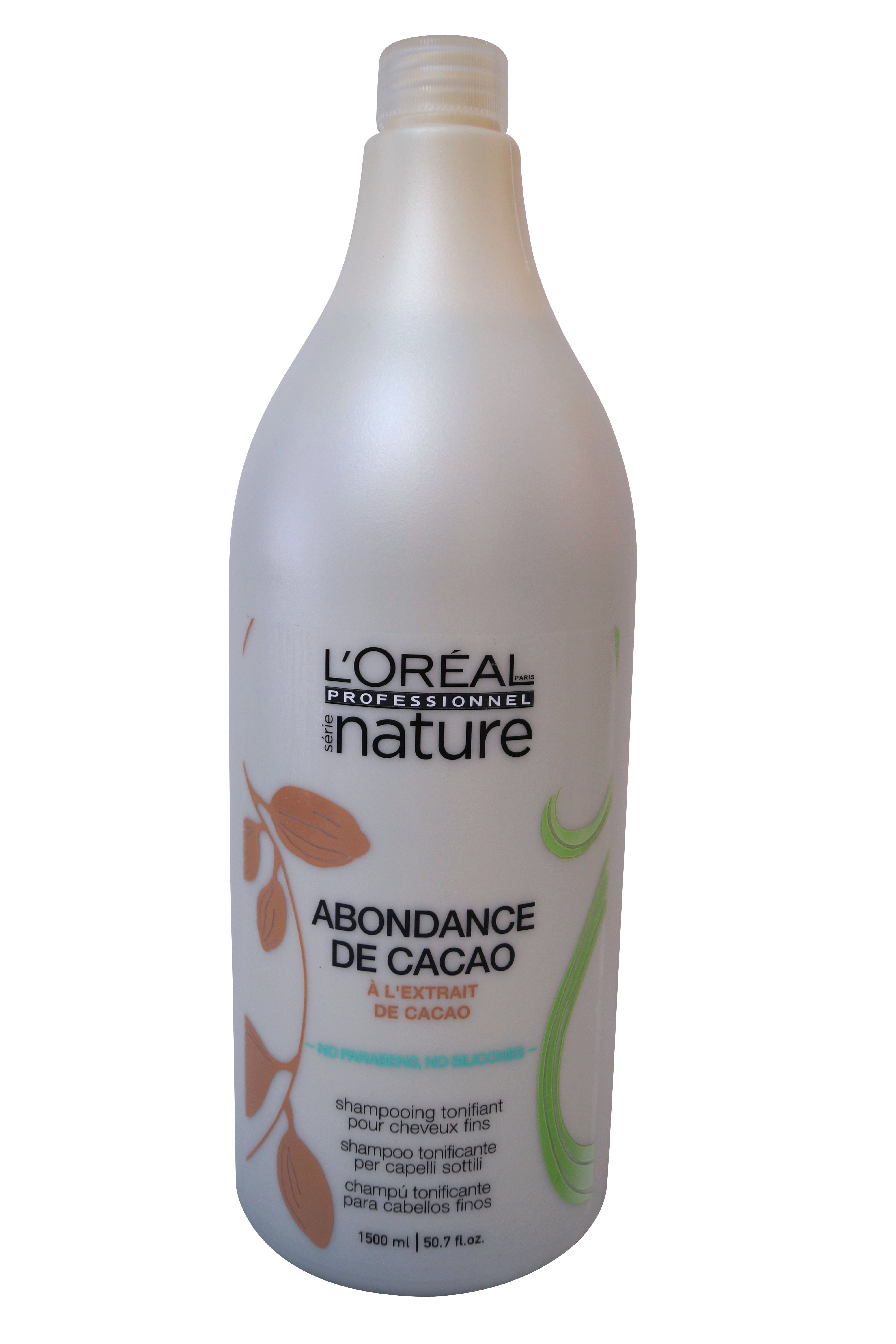 L'Oreal Nature Abondance De Cacao Shampoo 1500 ml 50.7 oz