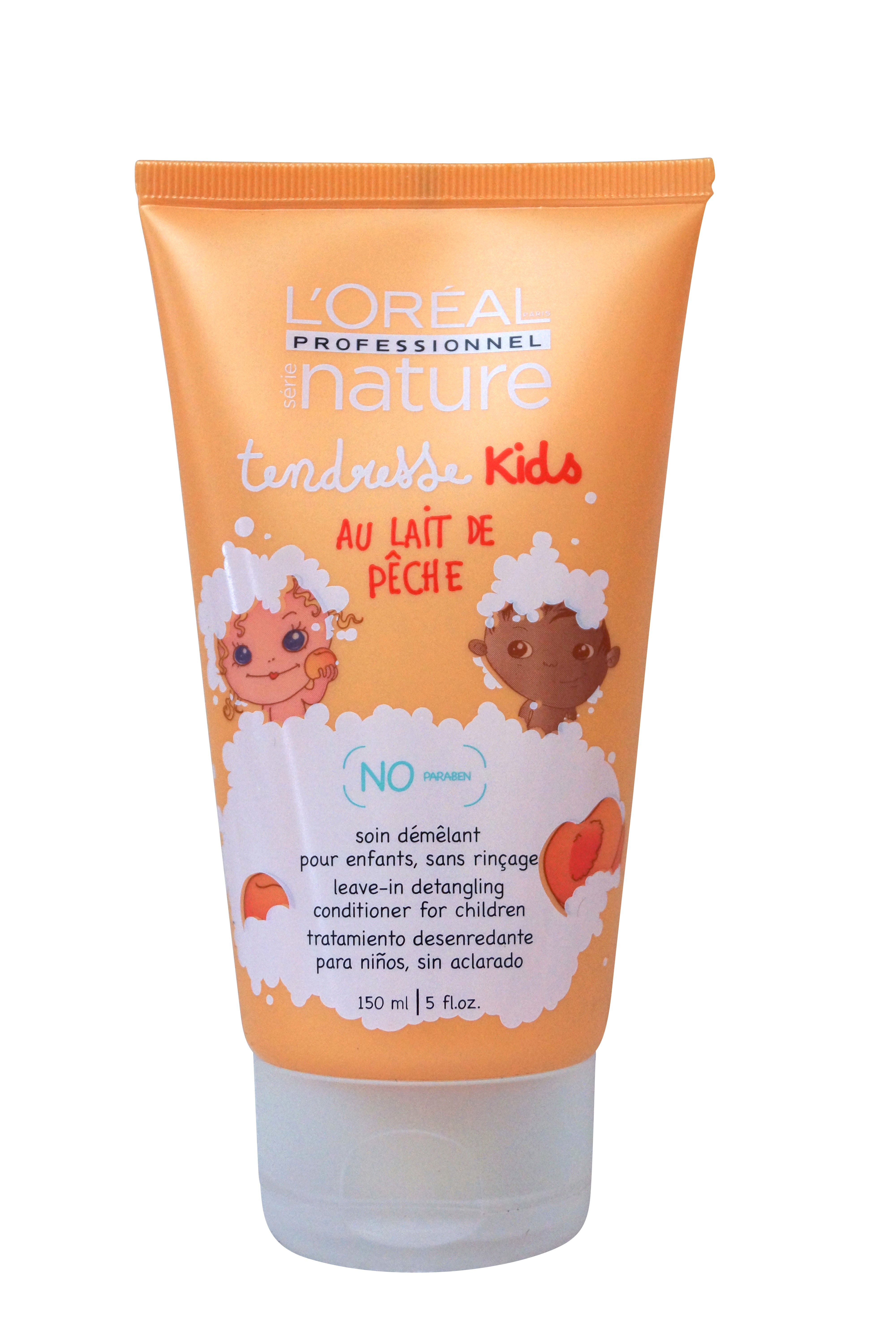 L'Oreal Nature Tendresse Kids Au Lait De Peche Leave-In Conditioner 150 ml 5 oz