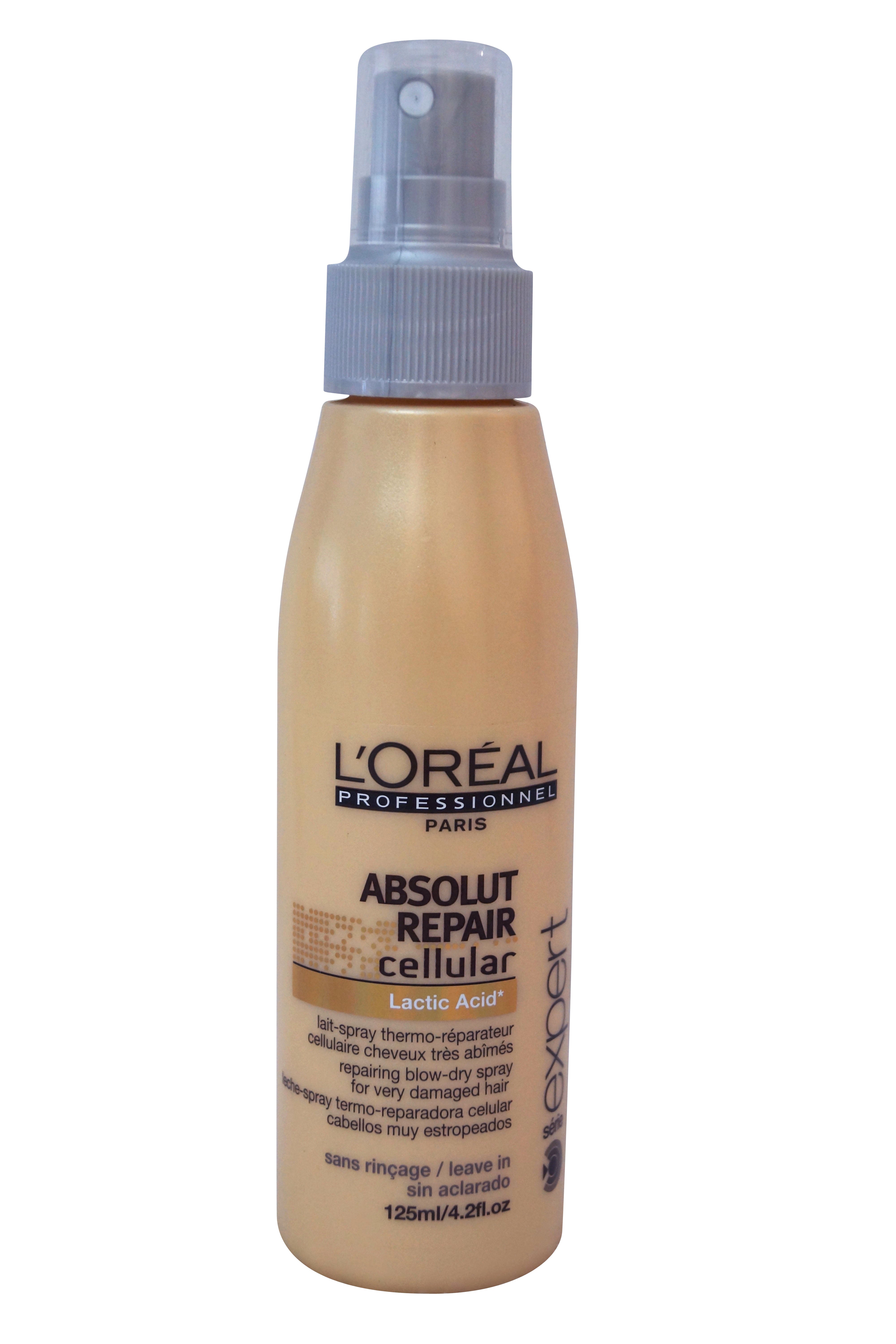 L'Oreal Expert Absolut Repair Cellular Lactic Acid Blow-Dry Spray 125 ml 4.2 oz