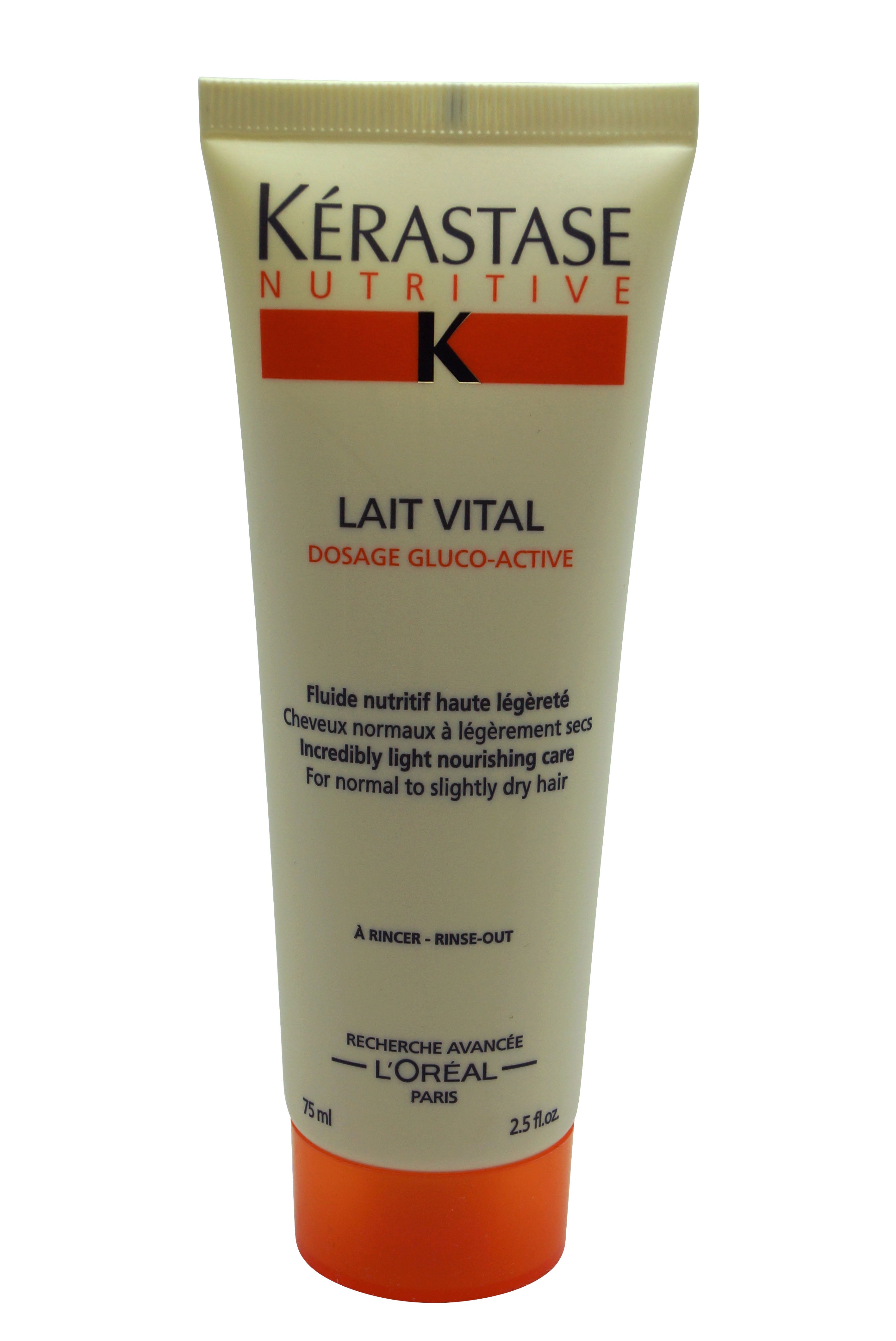 Kerastase Lait Vital 2.5 oz 75 ml Travel Size Rinse