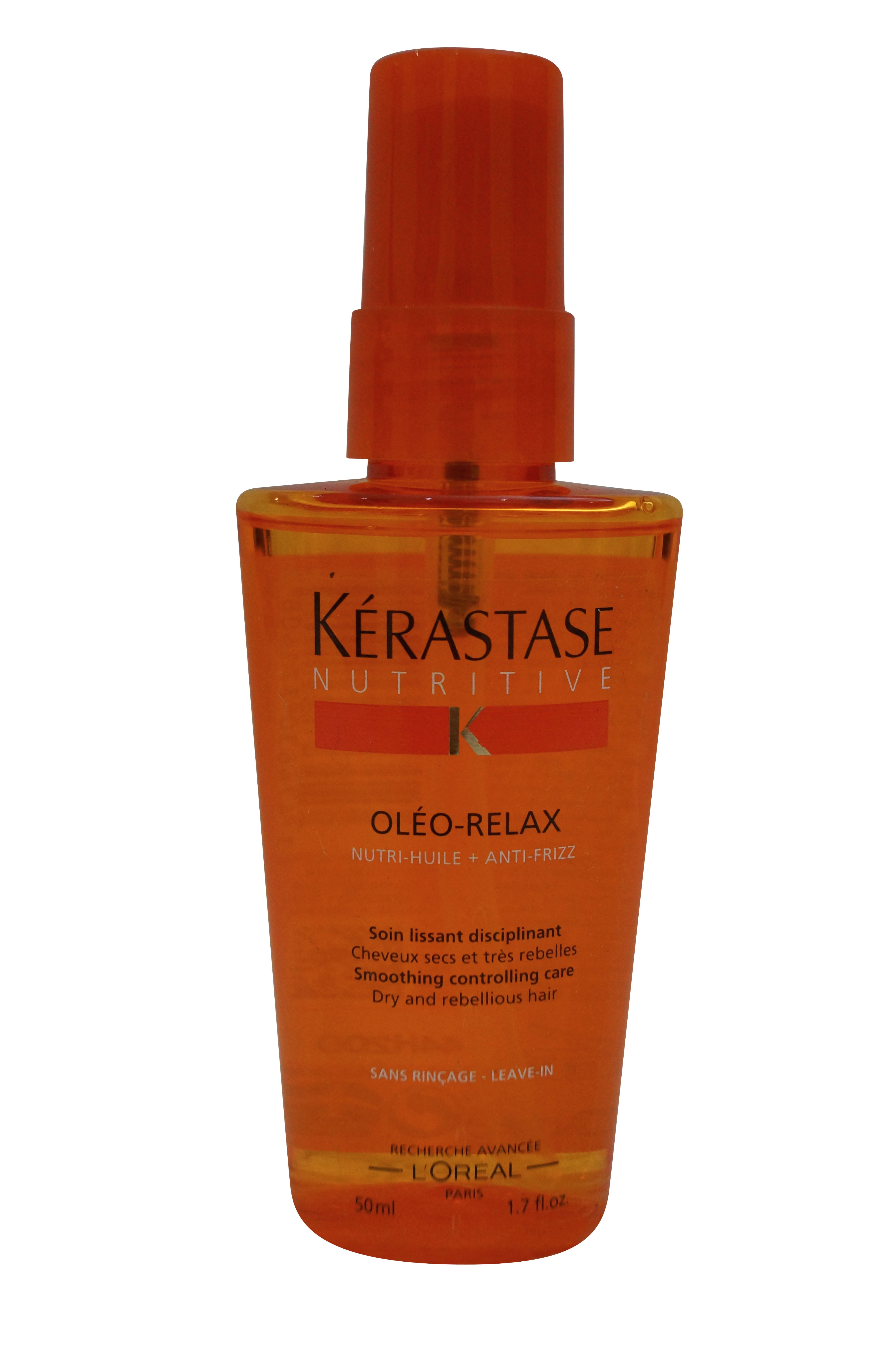 Kerastase Serum Oleo-Relax Smoothing Oil for Rebellious Hair 1.7 oz