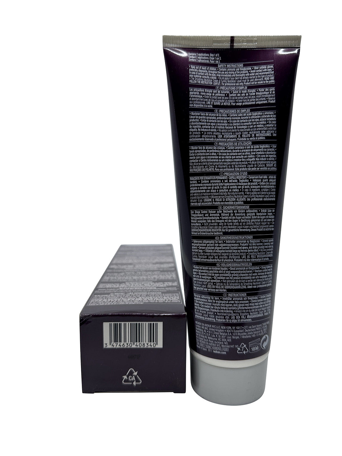 Redken Shape Control Reducer Permanent Smoothing & Curling Resistant Hair 8.5 OZ