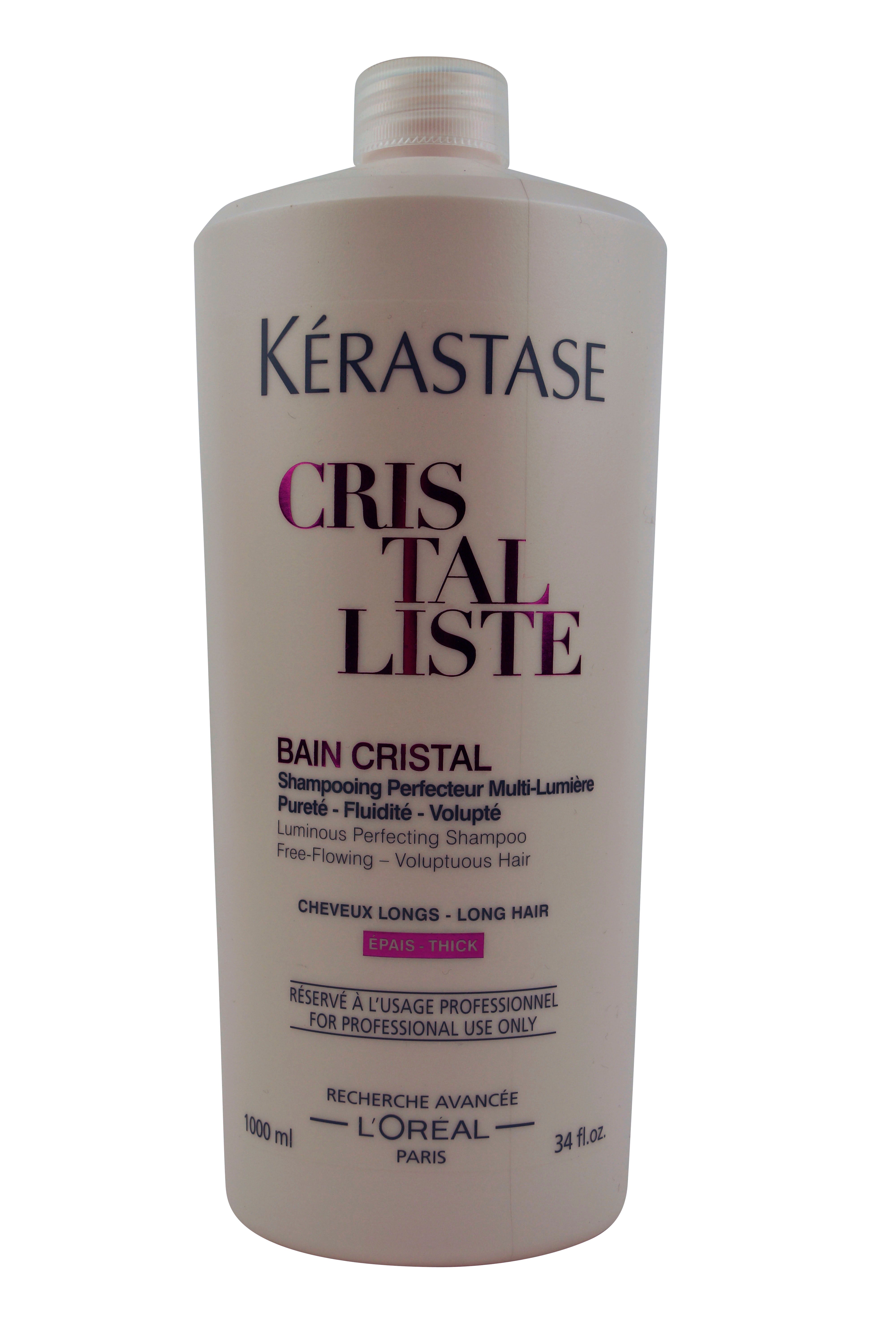 Kerastase Bain Cristal Shampoo Long Thick Hair 34 oz