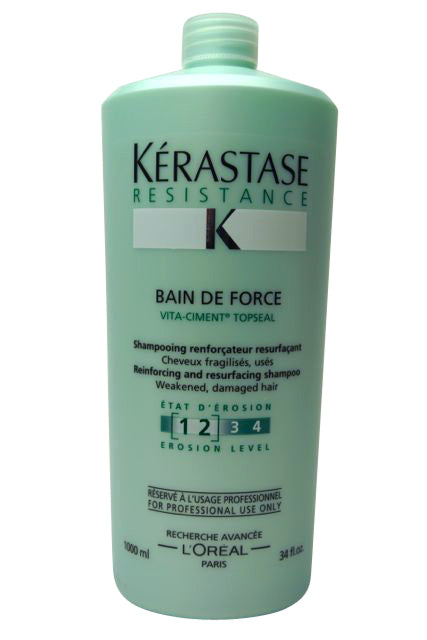 Kerastase Bain de Force Shampoo Erosion Level 1 2 1000 ml