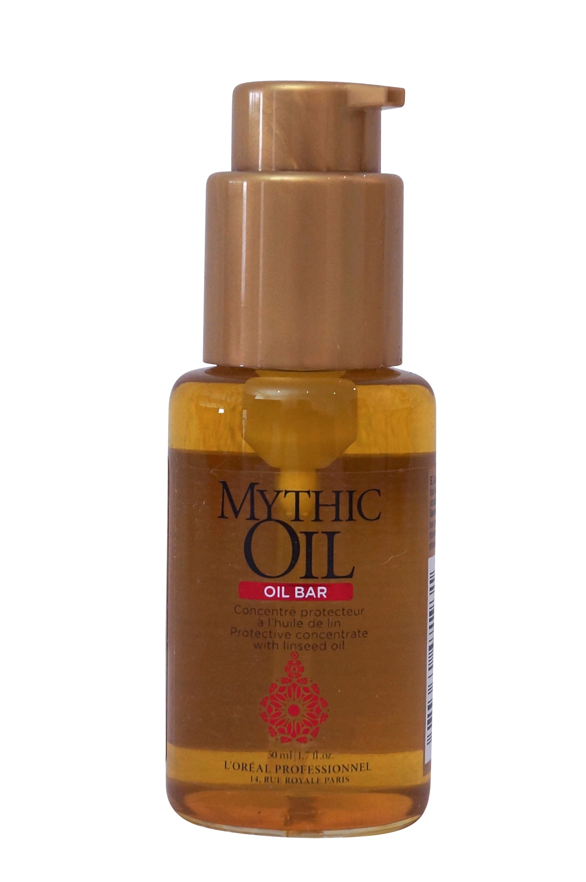 L'Oreal Mythic Oil Protective Concentrate with Linseed Oil, 1.7 oz.