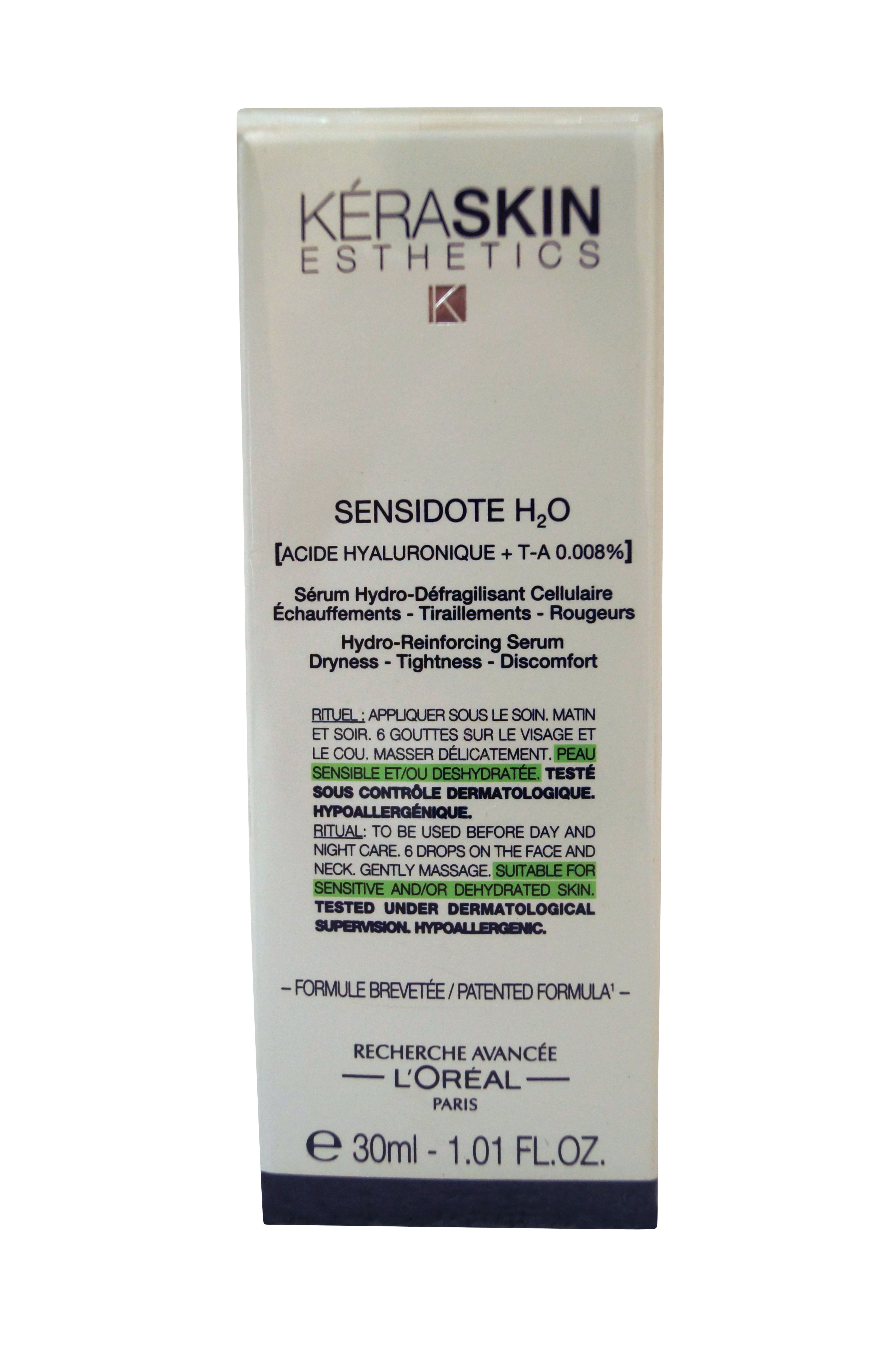 Keraskin Esthetics Sensidote H2O Hydro-Reinforcing Serum 30 ml 1.01 oz