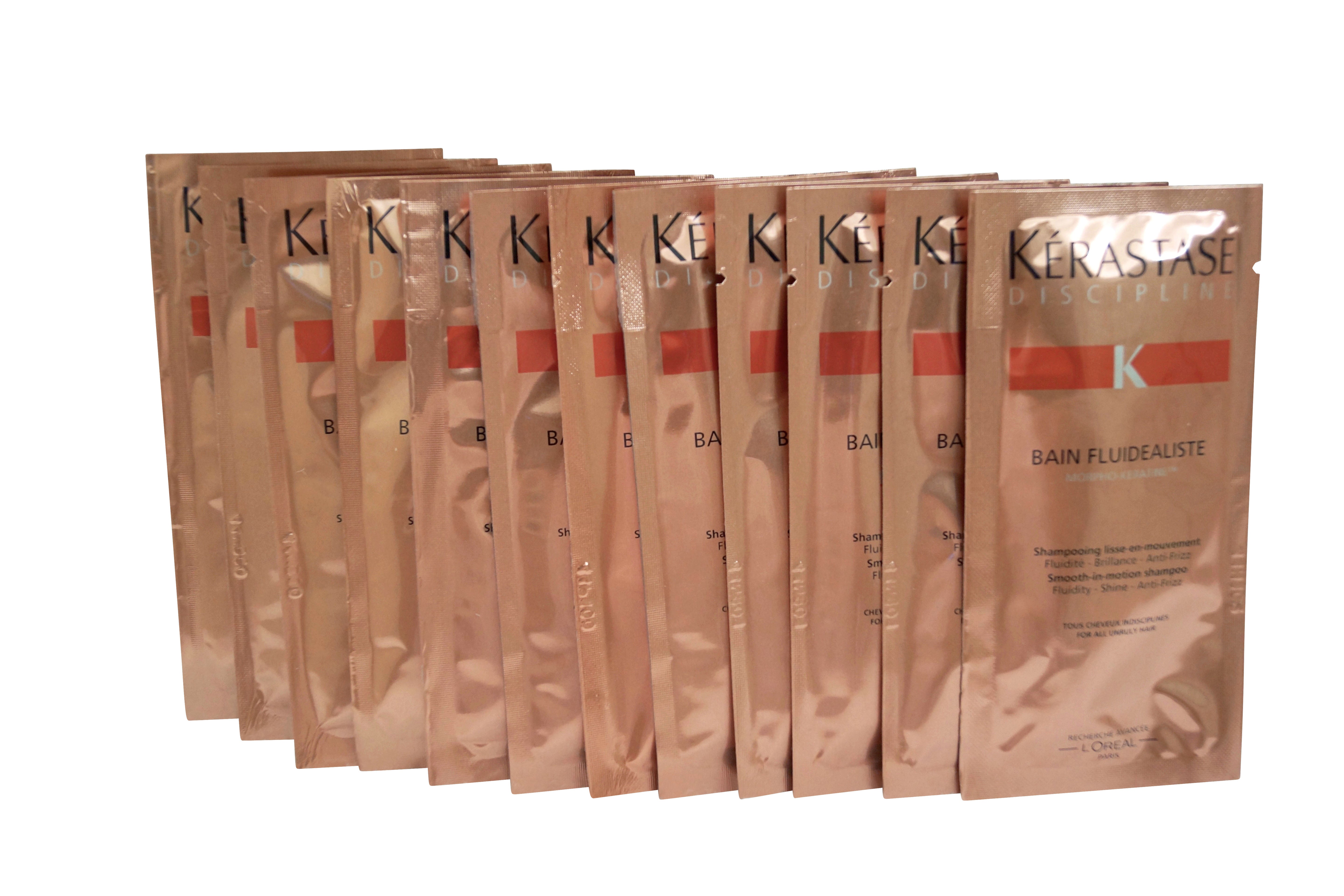 Kerastase Bain Fluidealiste Shampoo Travel Sachets 0.34 OZ x 12