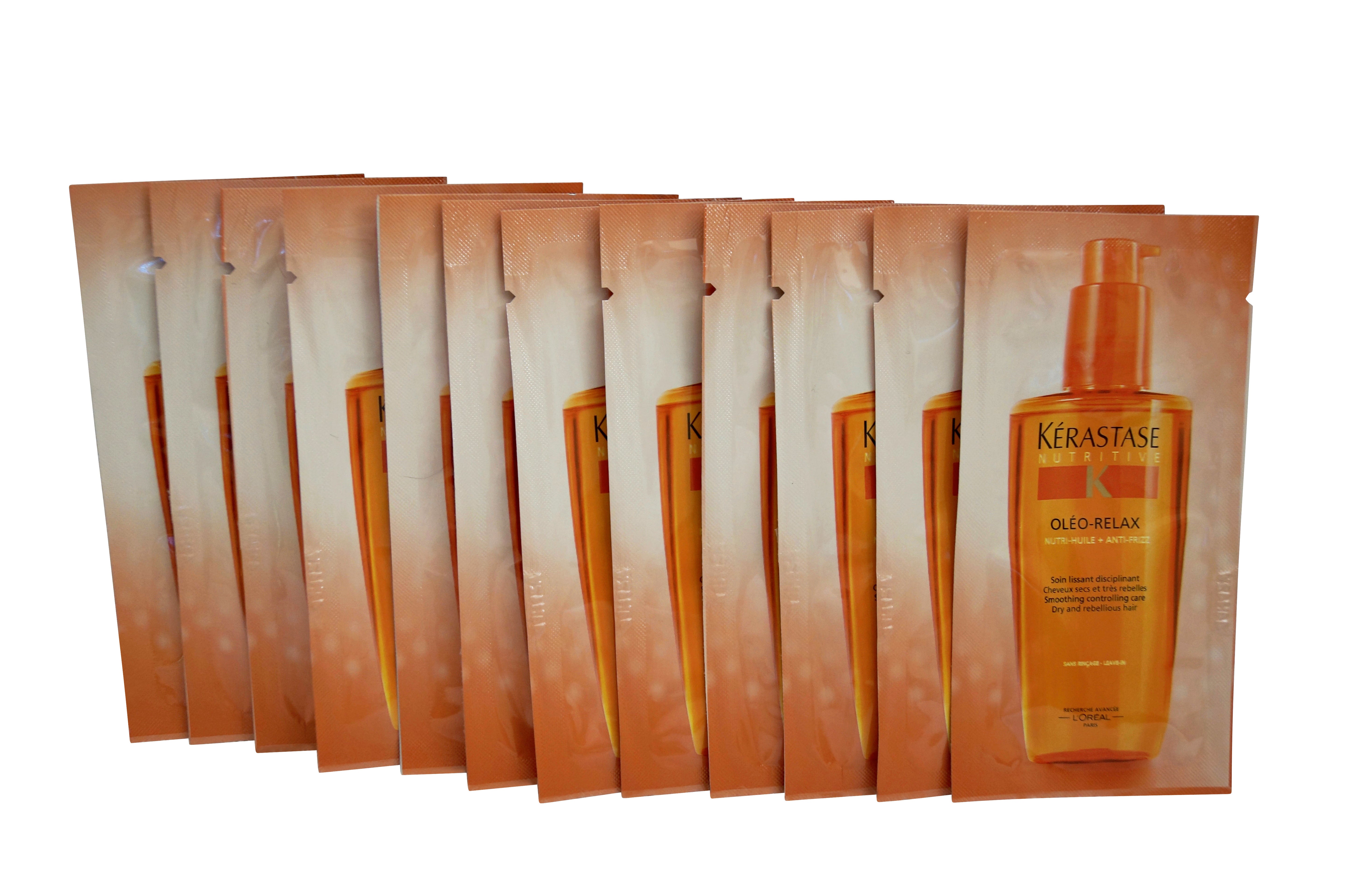 Kerastase Oleo Relax Hair Serum  Travel Sachets 0.16 OZ x 12