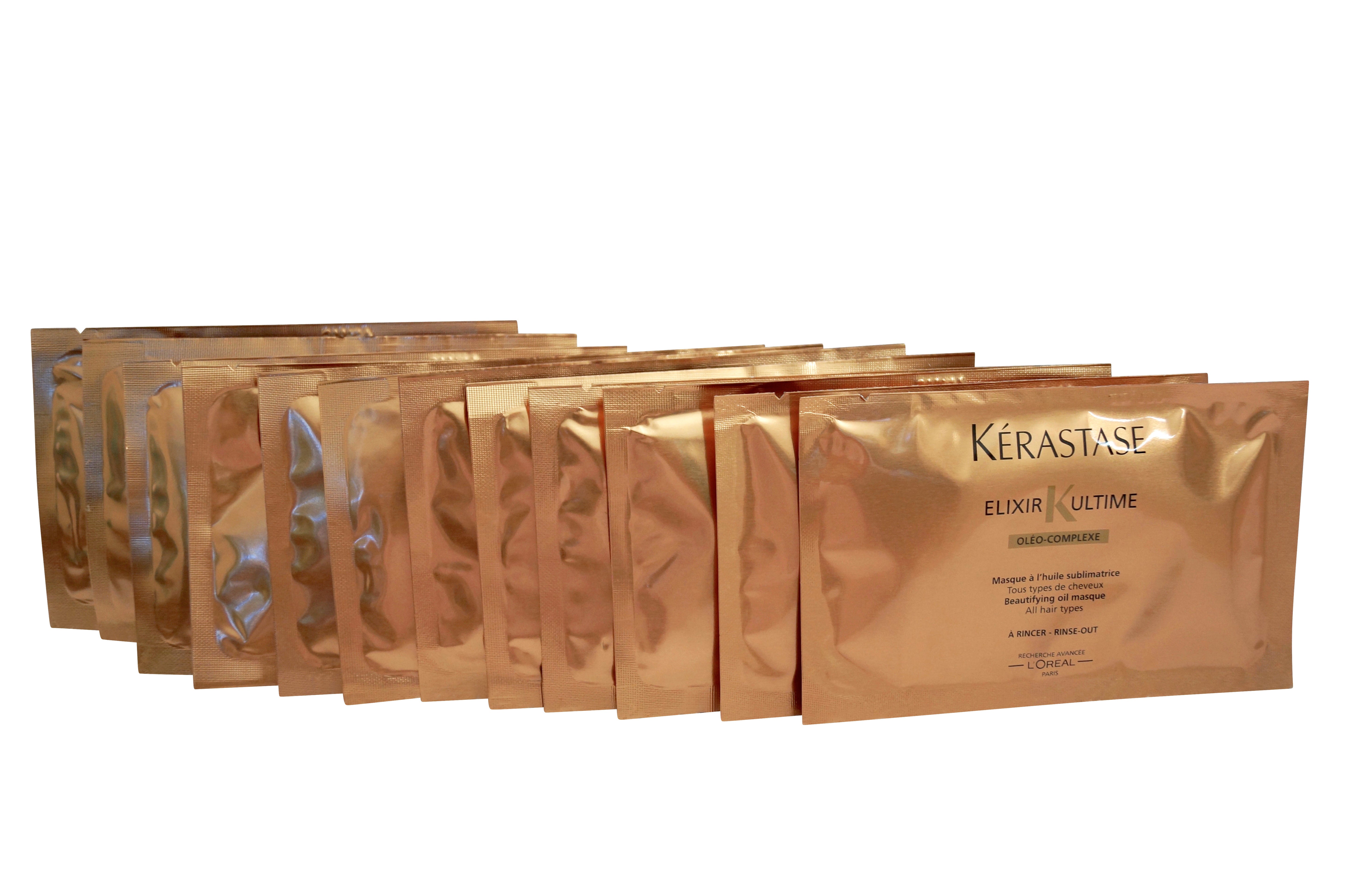 Kerastase Elixir Ultime Beautifying Oil Masque Travel Sachets 0.51 OZ x 14