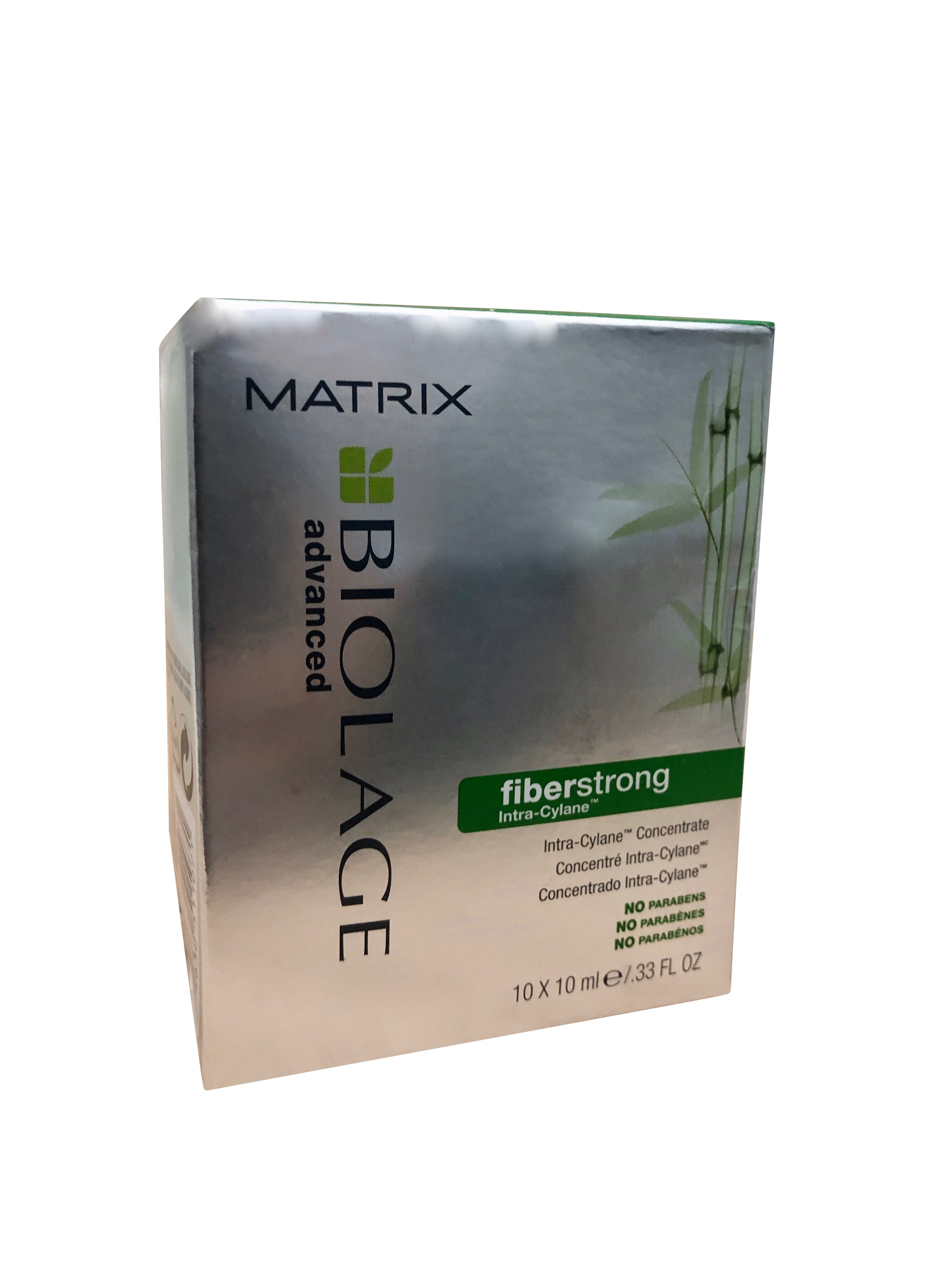 Matrix Biolage Fiberstrong Intra Cylane Concentrate 10 x .33 OZ