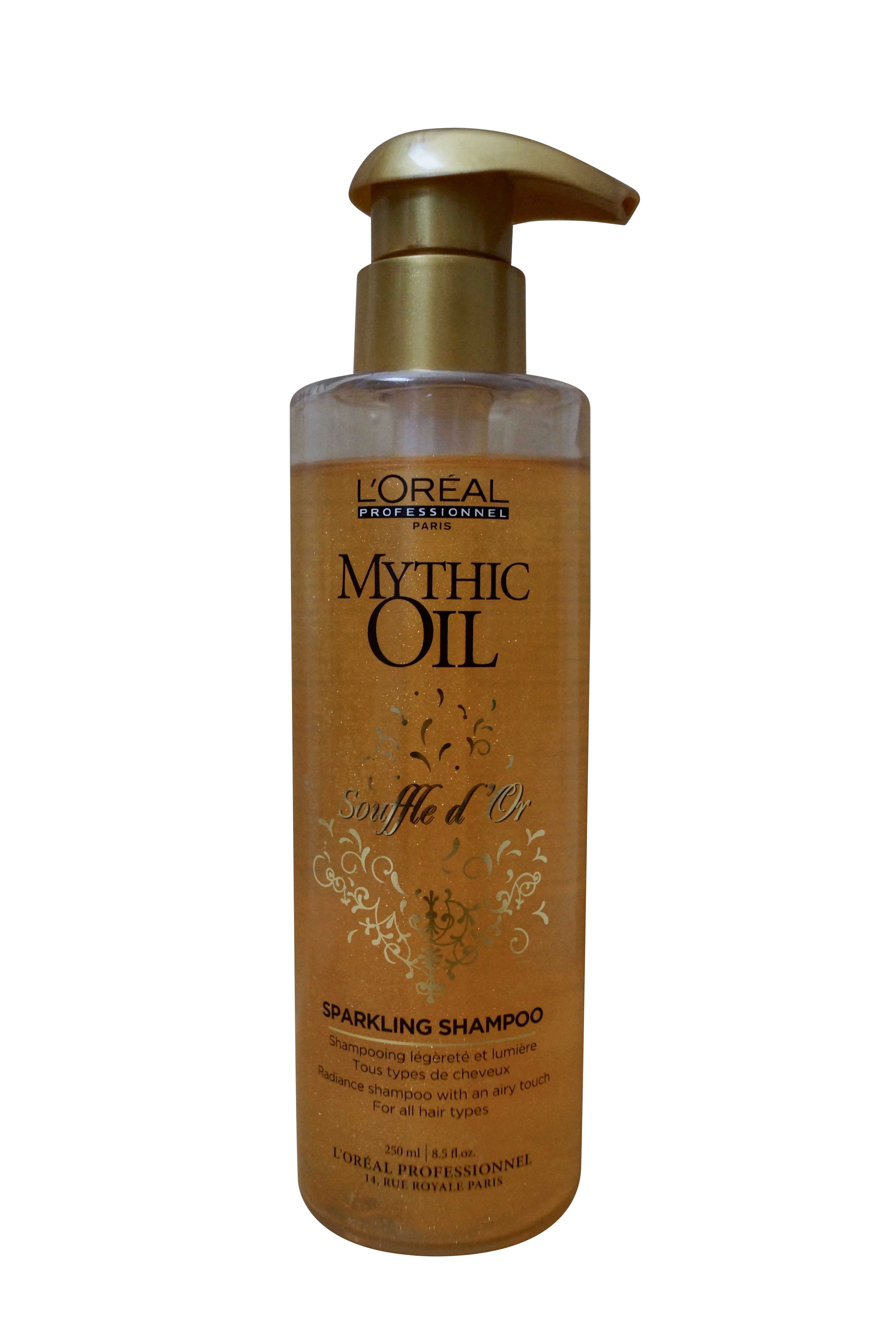 L'Oreal Mythic Oil Sparkling Shampoo All Hair Types 8.5 OZ