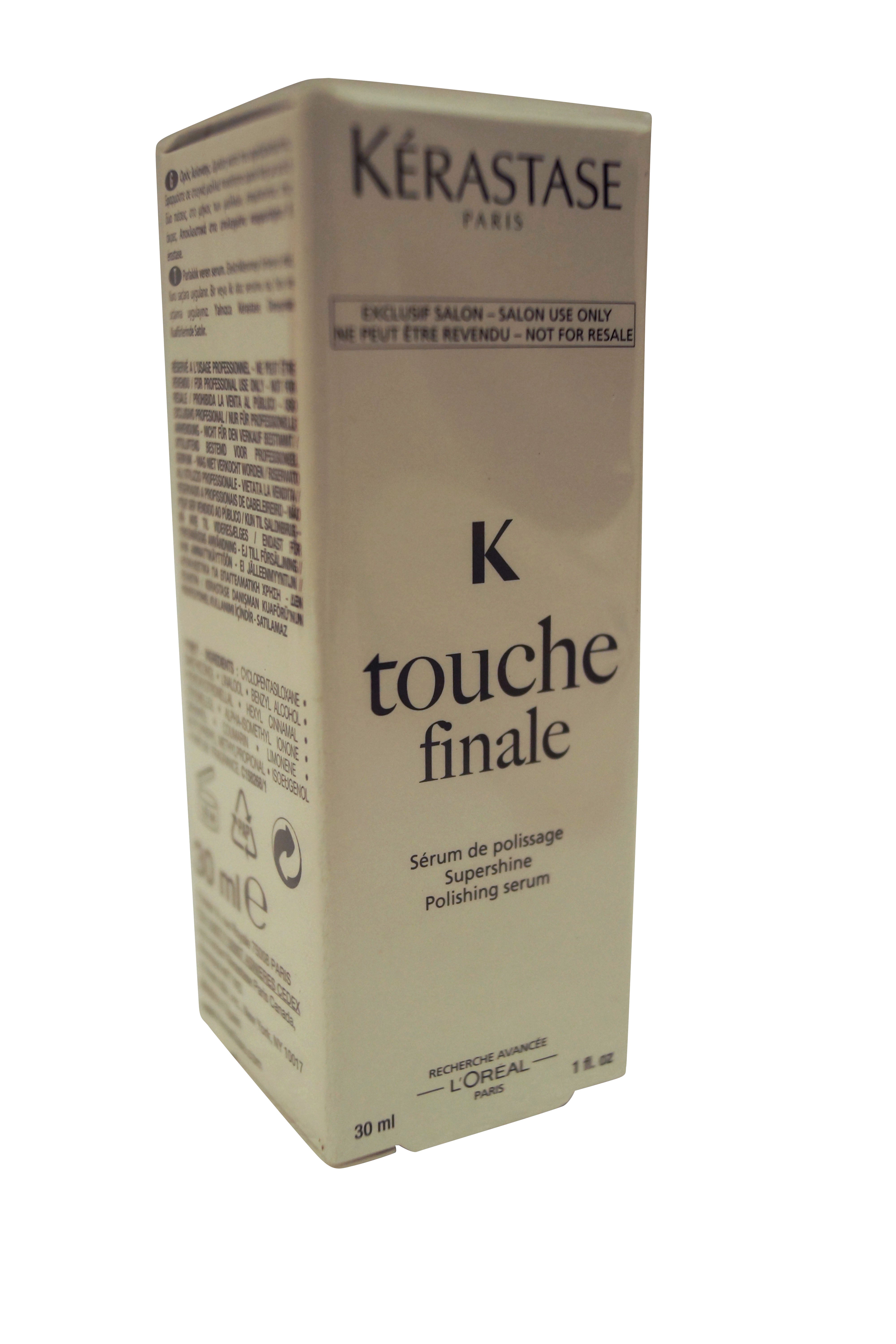 Kerastase K Touche Finale Supershine Polishing Hair Serum 1 oz Salon Version