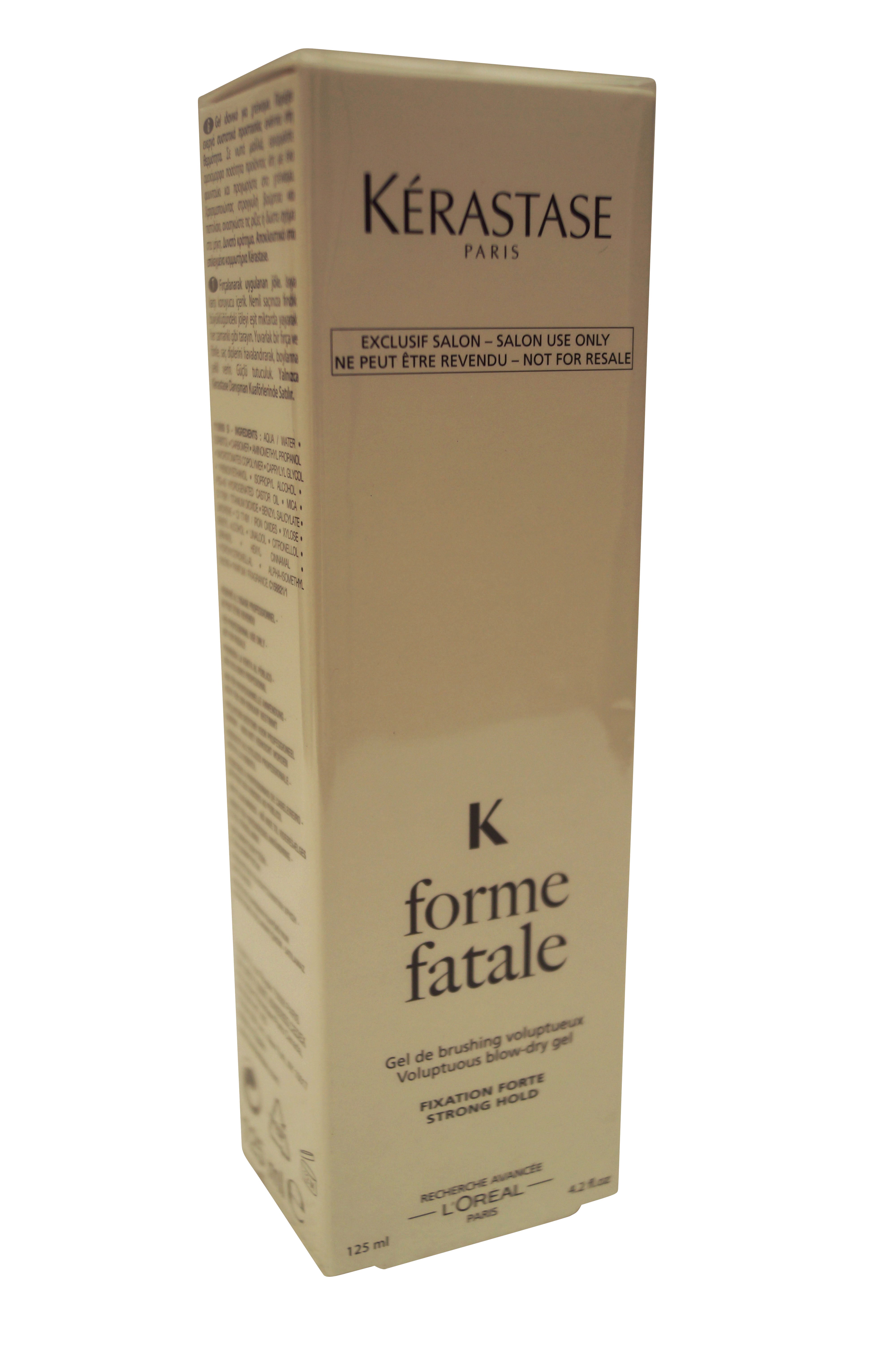 Kerastase K Forme Fatale Blow Dry Hair Gel 4.2 oz Salon Version