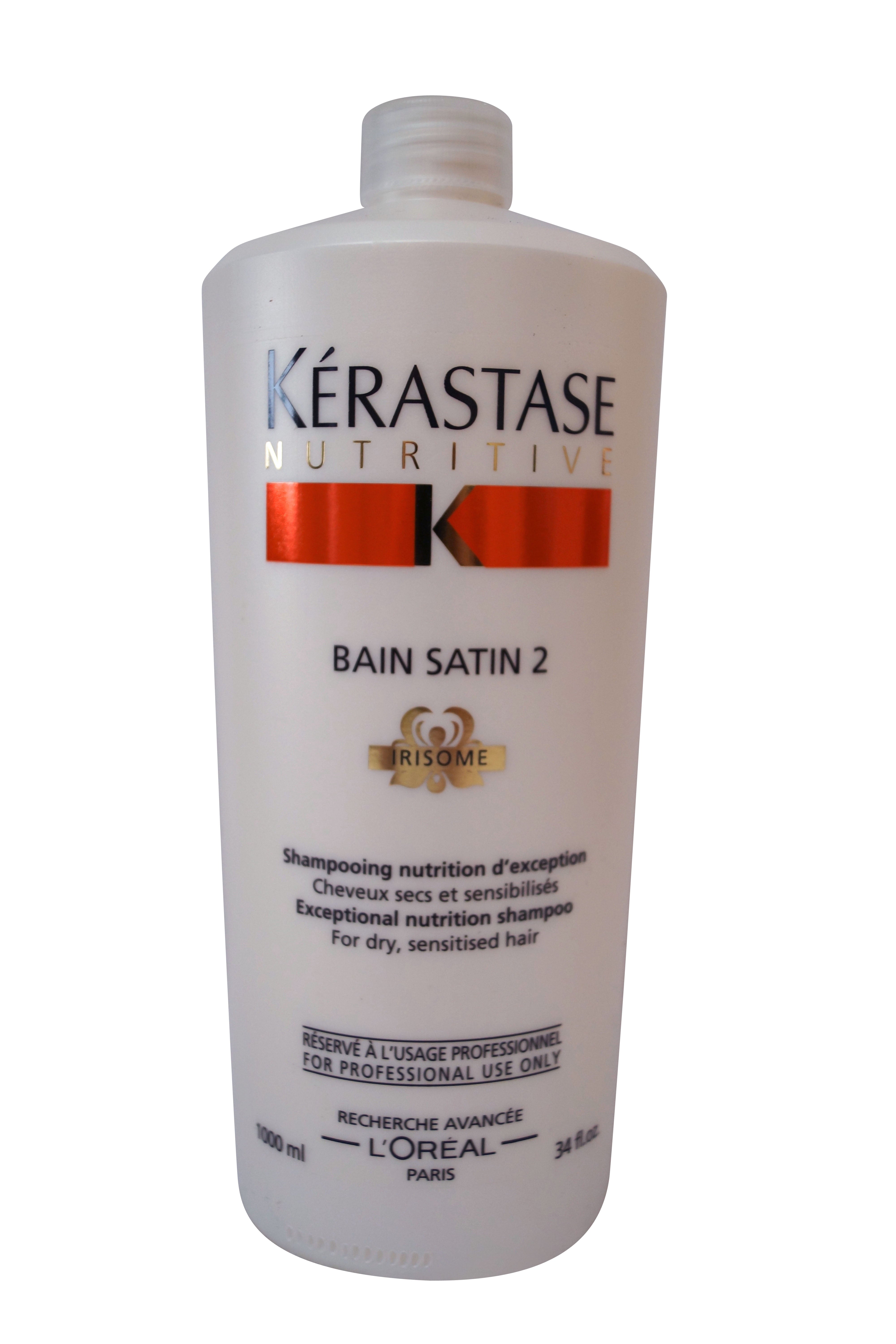 Kerastase Nutritive Bain Satin 2 Irisome Shampoo 34 OZ