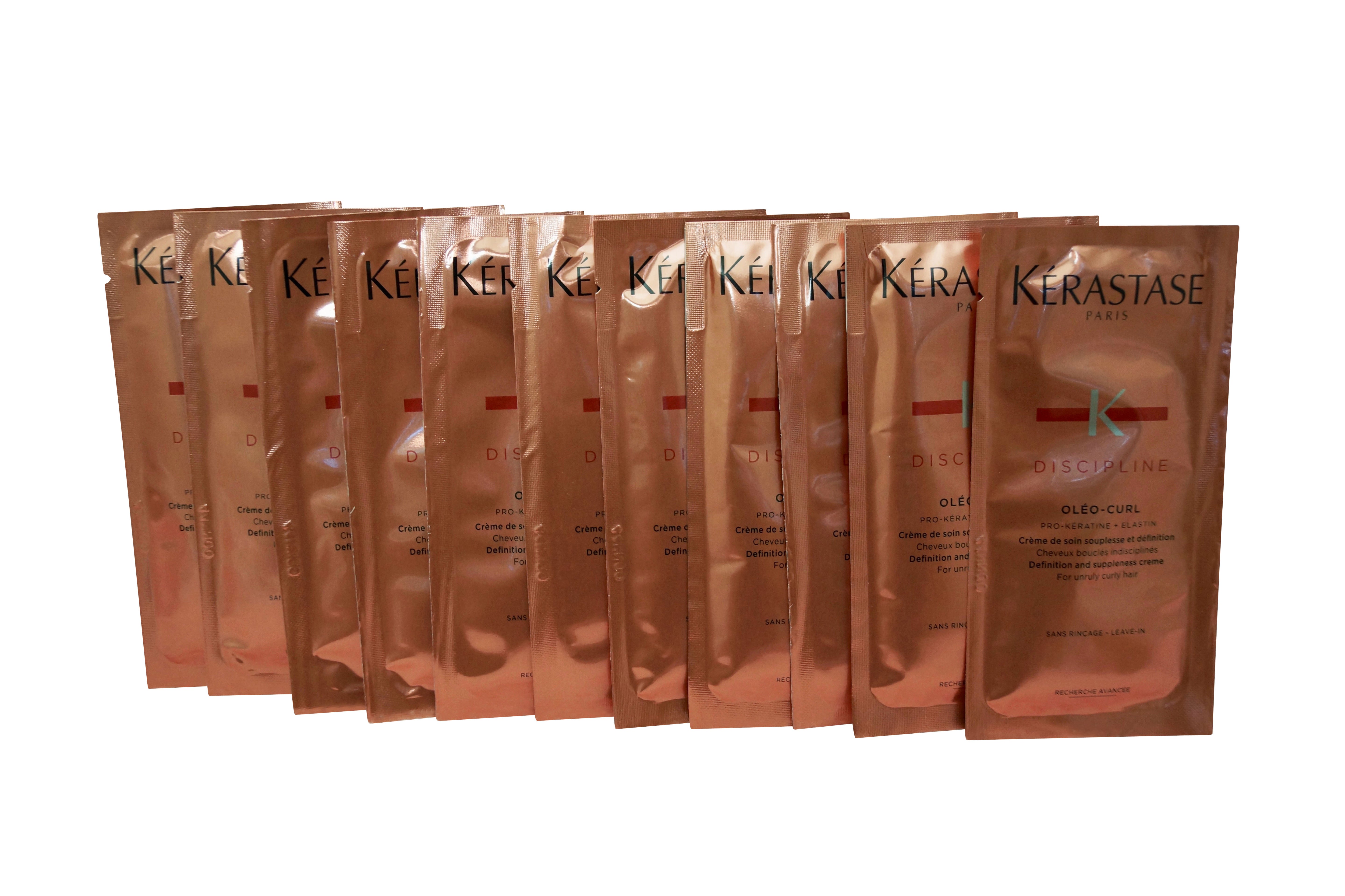 Kerastase Oleo Curl Defining & Suppleness Cream Travel Sachets 0.34 OZ x 11