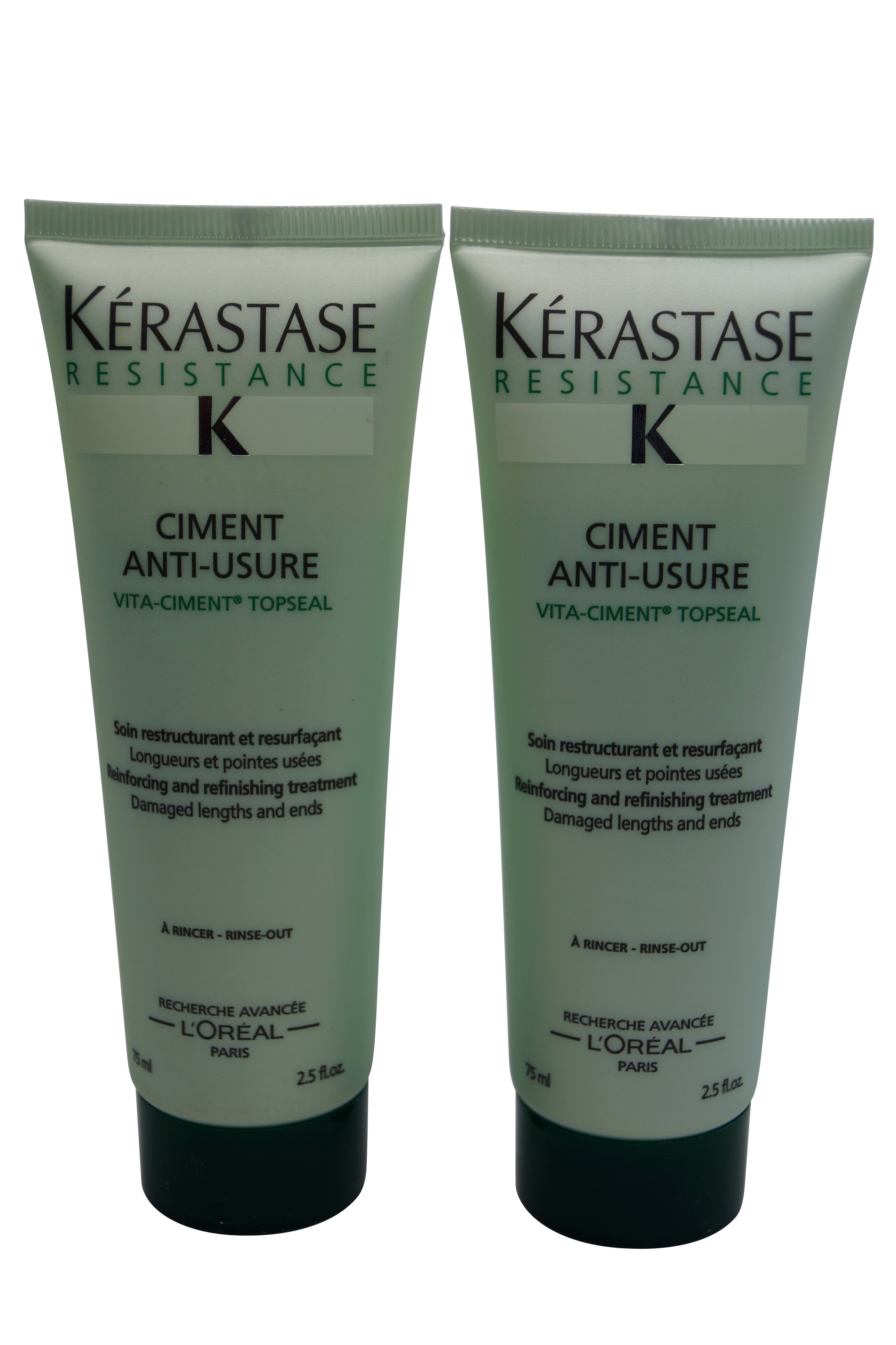 Kerastase Ciment Anti-Usure Conditioner 2.5 oz Travel Size Set of 2 Bottles