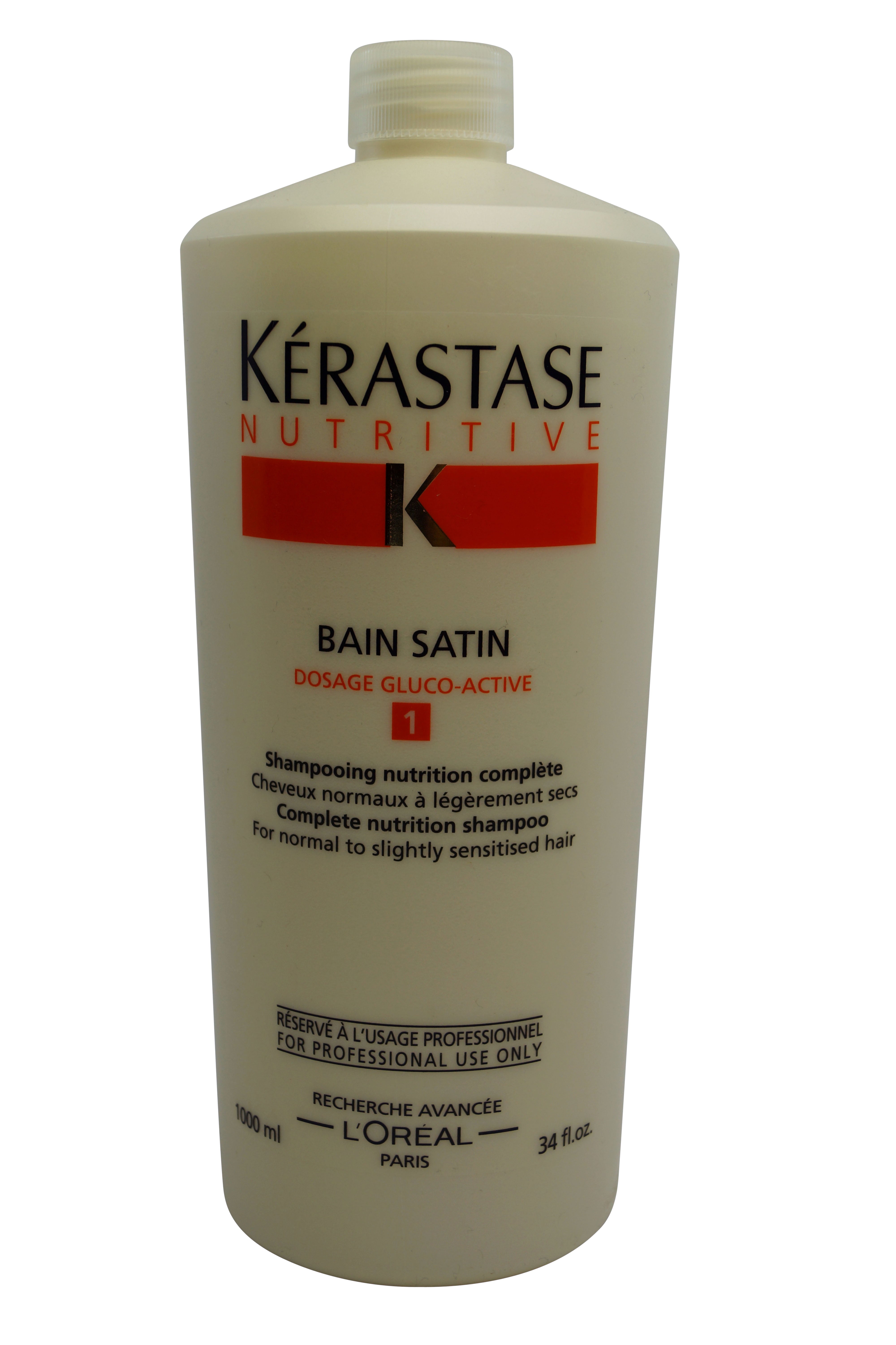 Kerastase Nutritive Bain Satin 1 for Normal to Slightly Sensitized Hair 34 oz