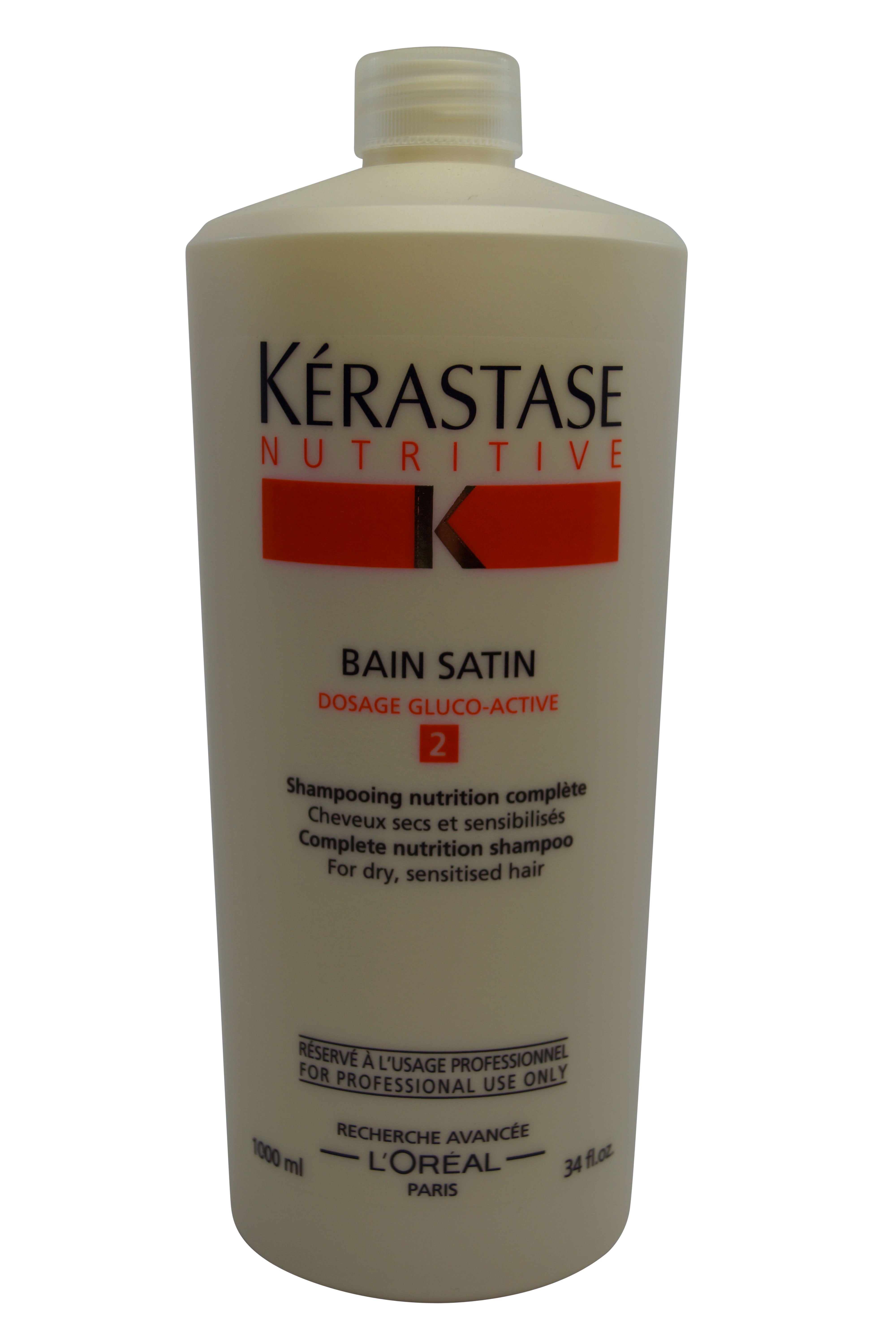 Kerastase Nutritive Bain Satin 2 for Dry and Sensitized Hair 34 oz