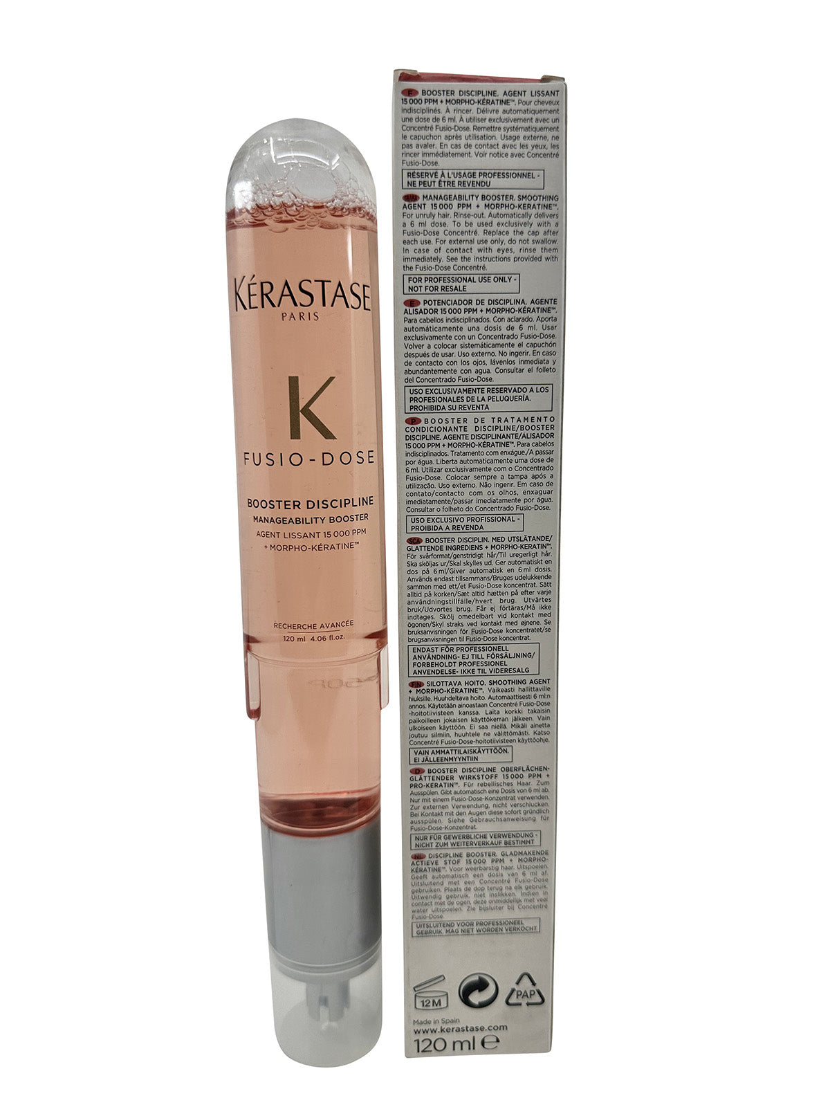 Kerastase Fusio Dose Booster Discipline Unruly Hair 4.06 OZ