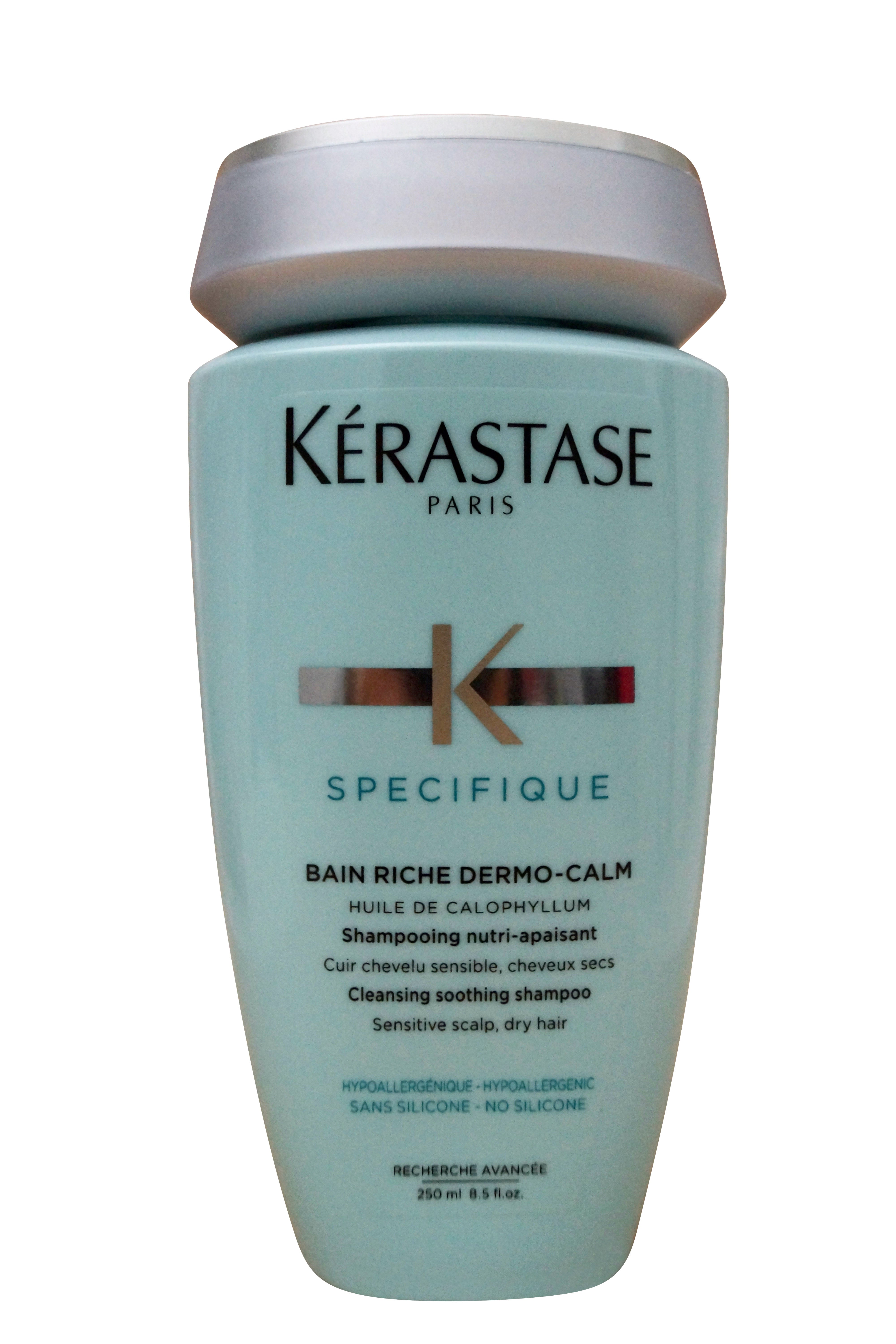 Kerastase Bain Riche Dermo Calm Shampoo Sensitive Scalp Dry Hair 8.45 OZ