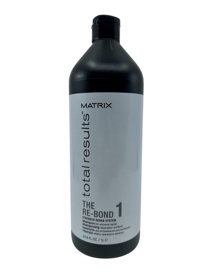 Matrix Total Results The Re Bond Strength Rehab System Shampoo Step 1 33.8 OZ